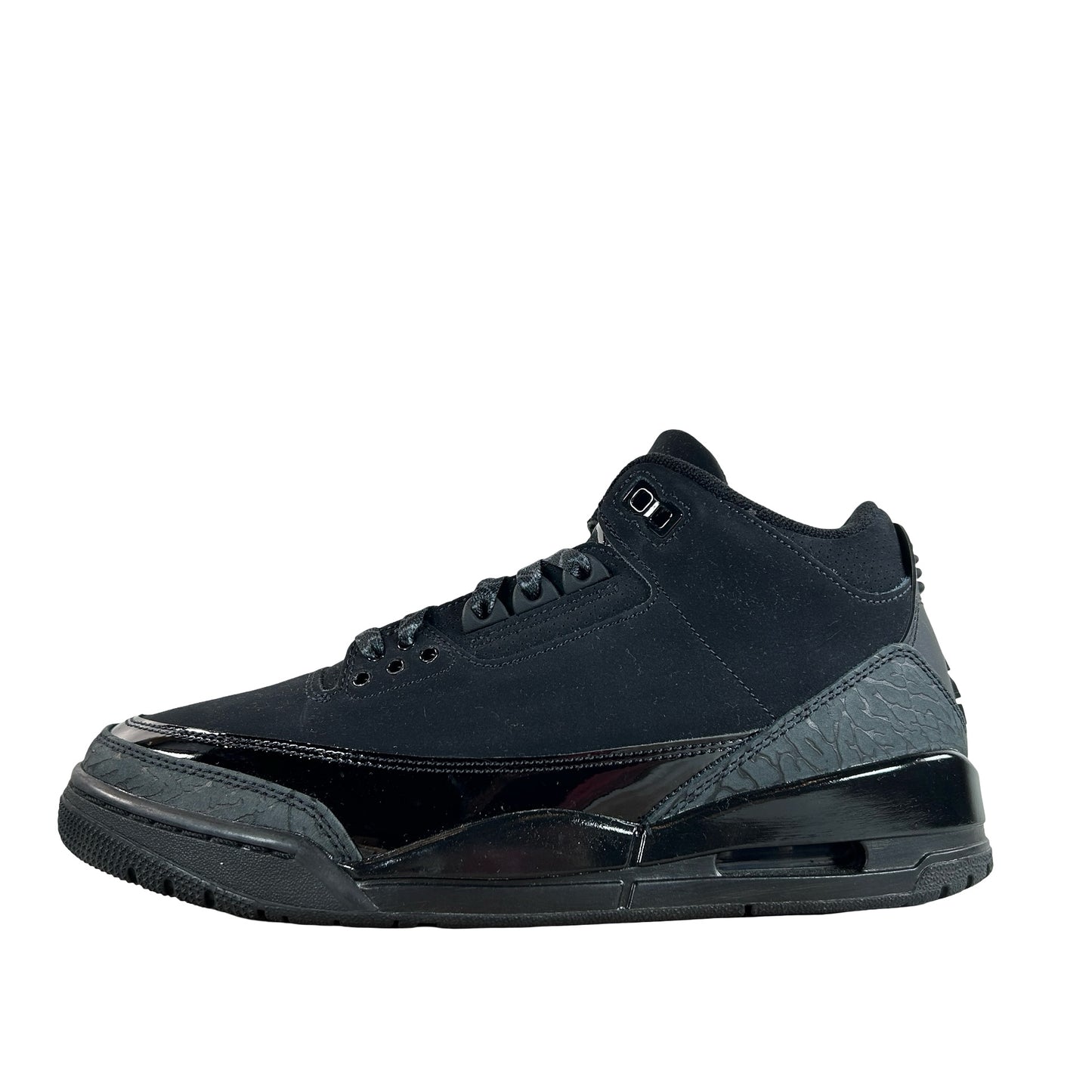 CT8532 001 Jordan 3 Retro Black Cat (2025) [USED] - 8.5 M (Used13) (Missing Insoles)