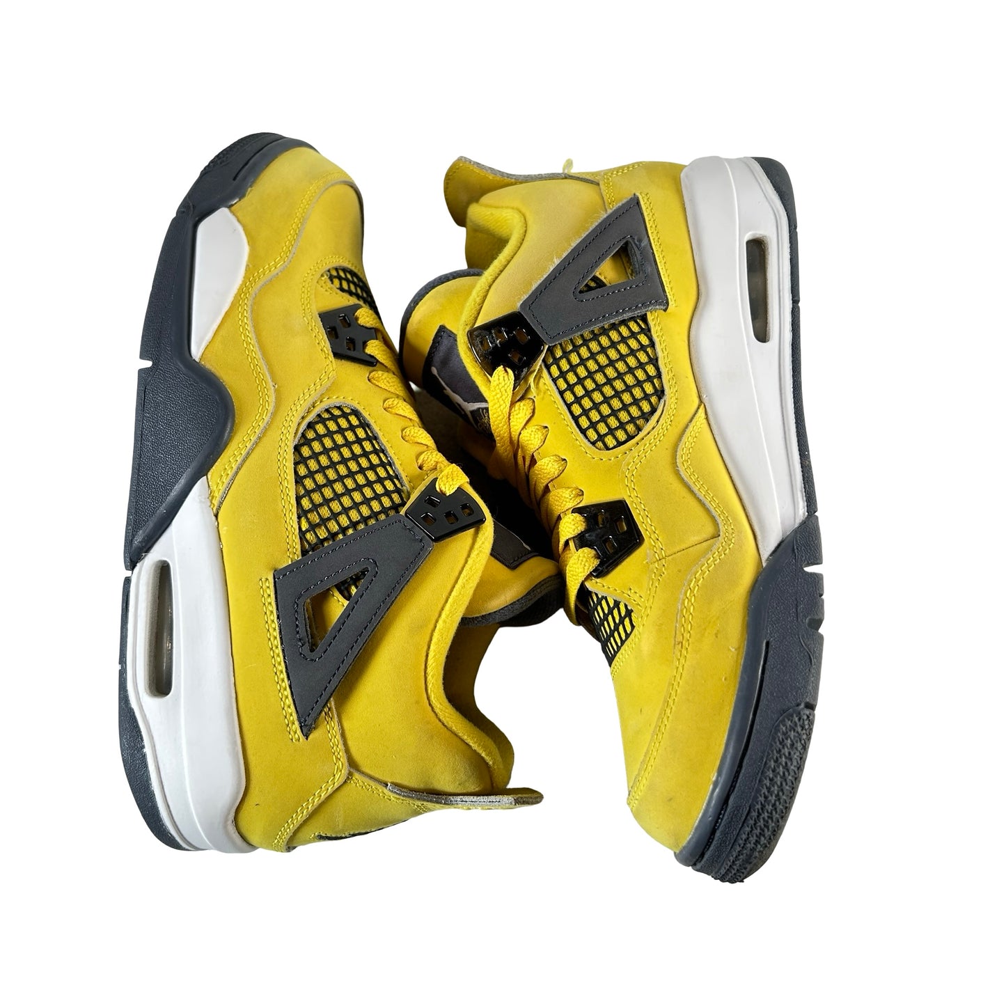 408452 700 Jordan 4 Retro Lightning (GS) [USED] - 7 Y (Used2) (No Box2)
