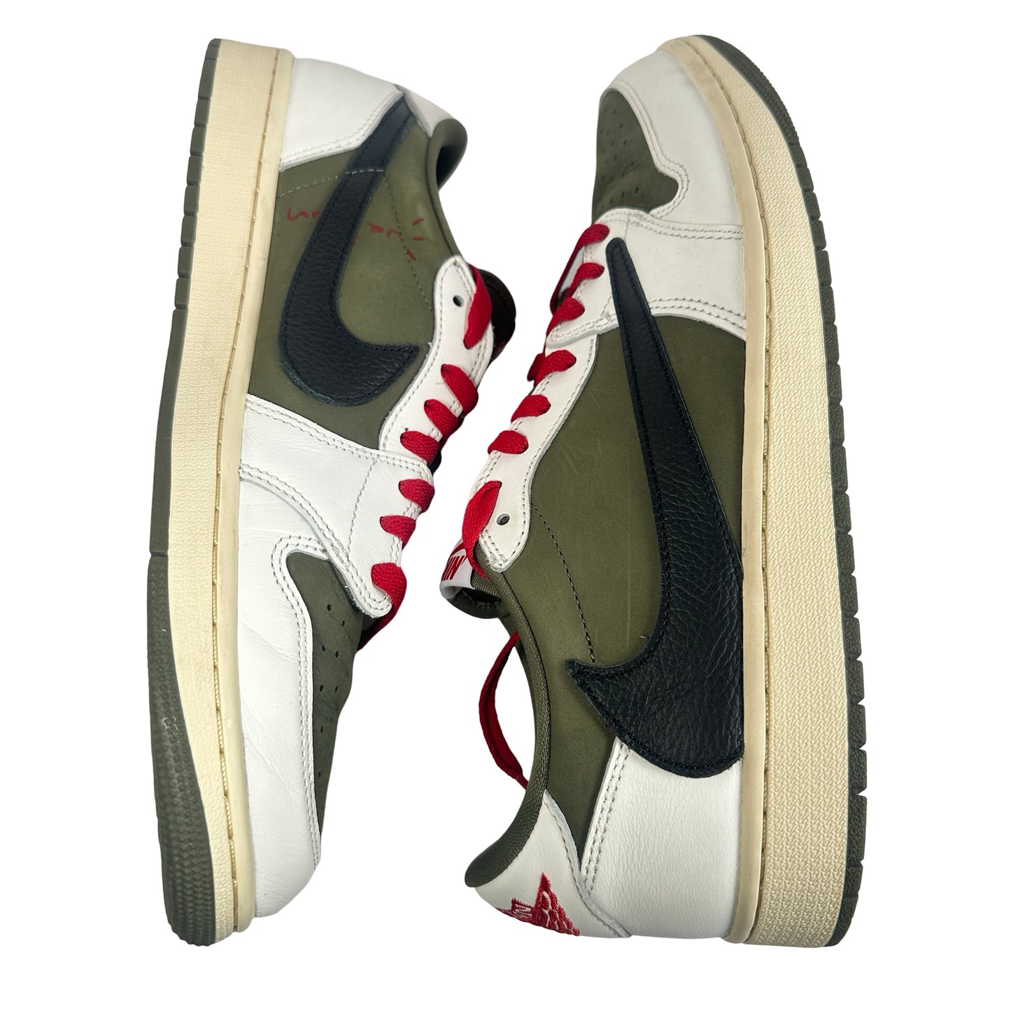 DM7866 200 Jordan 1 Retro Low OG SP Travis Scott Medium Olive [USED] - 12 M (Used)