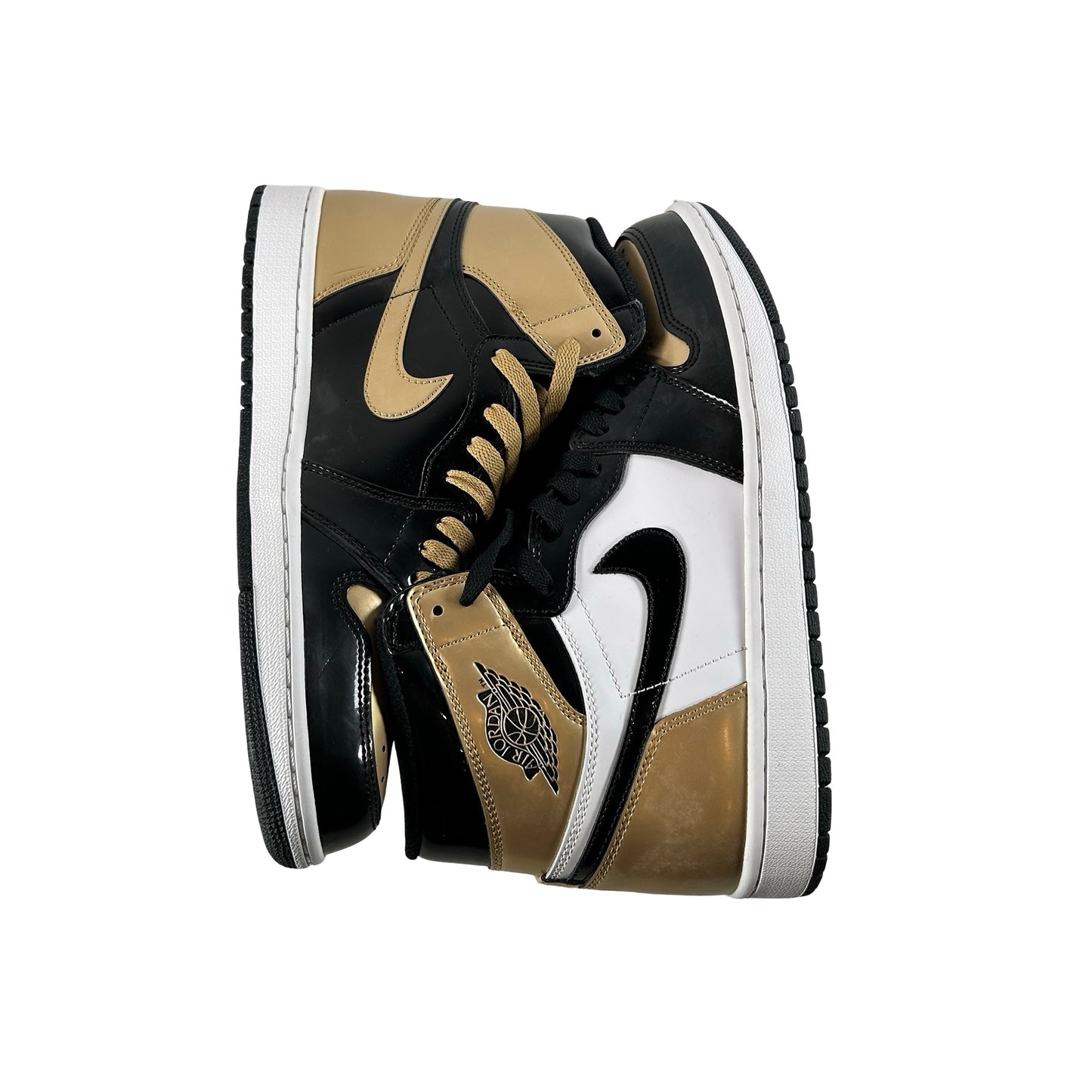 861428 007 Jordan 1 Retro High NRG Patent Gold Toe [CONDITIONAL] - 10 M (Ashy)