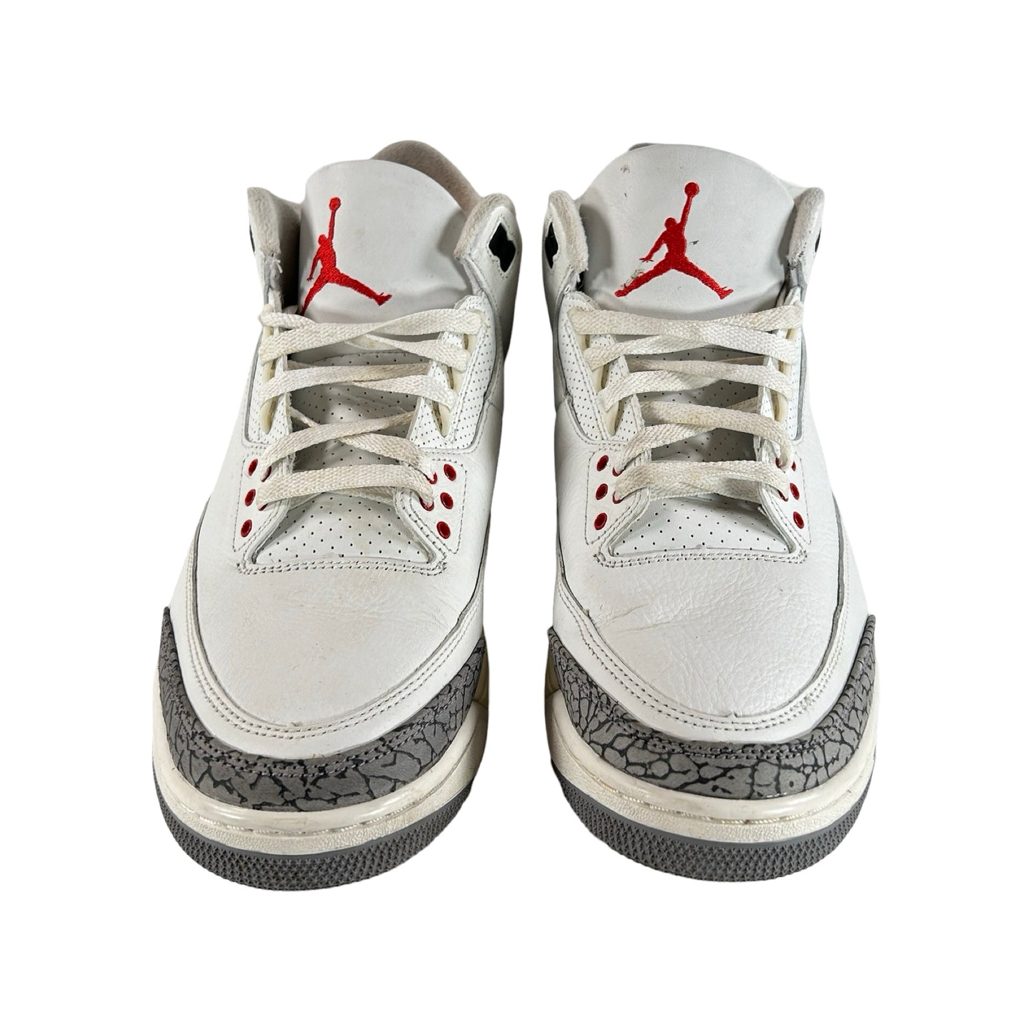 DN3707 100 Jordan 3 Retro White Cement Reimagined [USED] - 10.5 M (Used) (No Lid)