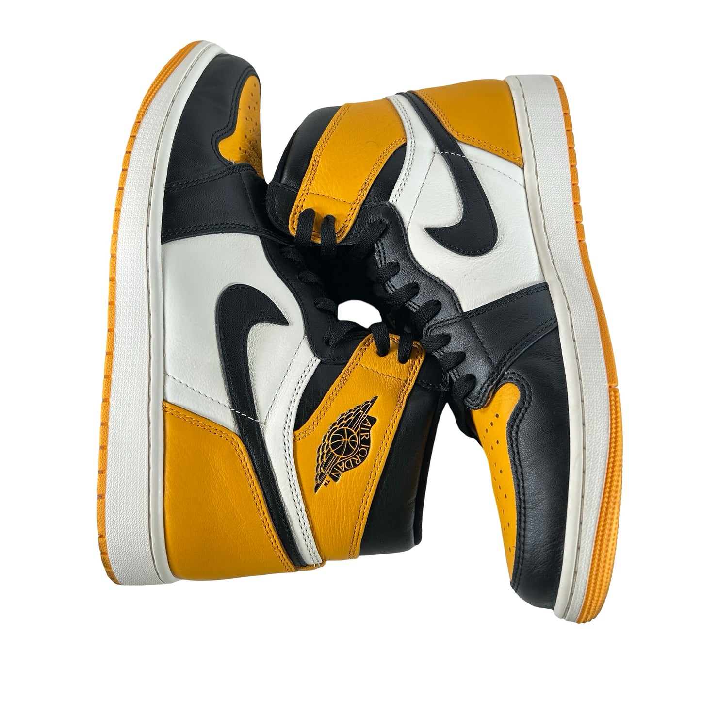 555088 711 Jordan 1 Retro High OG Yellow Toe [USED] - 12 M (Used6)