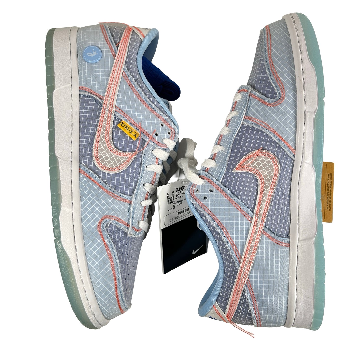 DJ9649 400 Nike Dunk Low Union Passport Pack Argon [CONDITIONAL] - 8.5 M (Yellowing Soles)