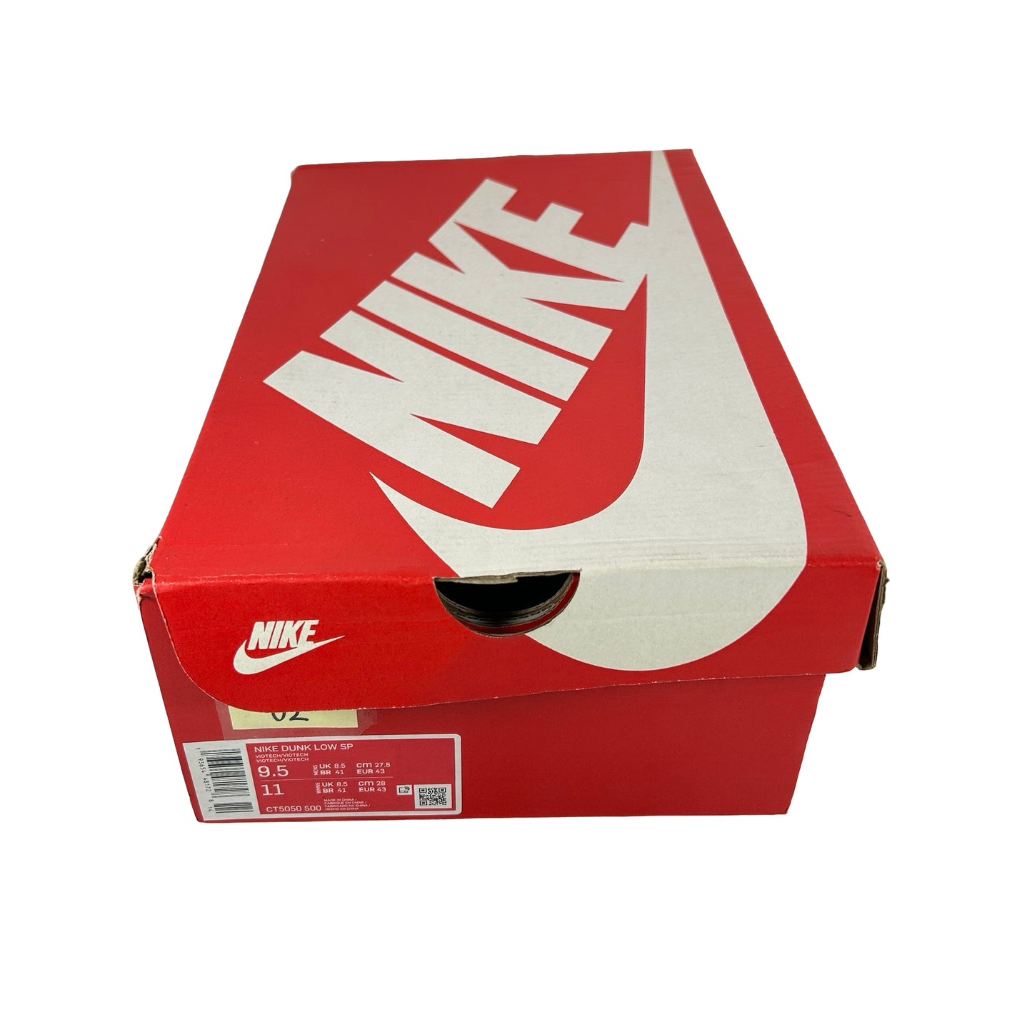 CT5050 500 Nike Dunk Low Viotech (2019) [USED] - 9.5 M (Used2)