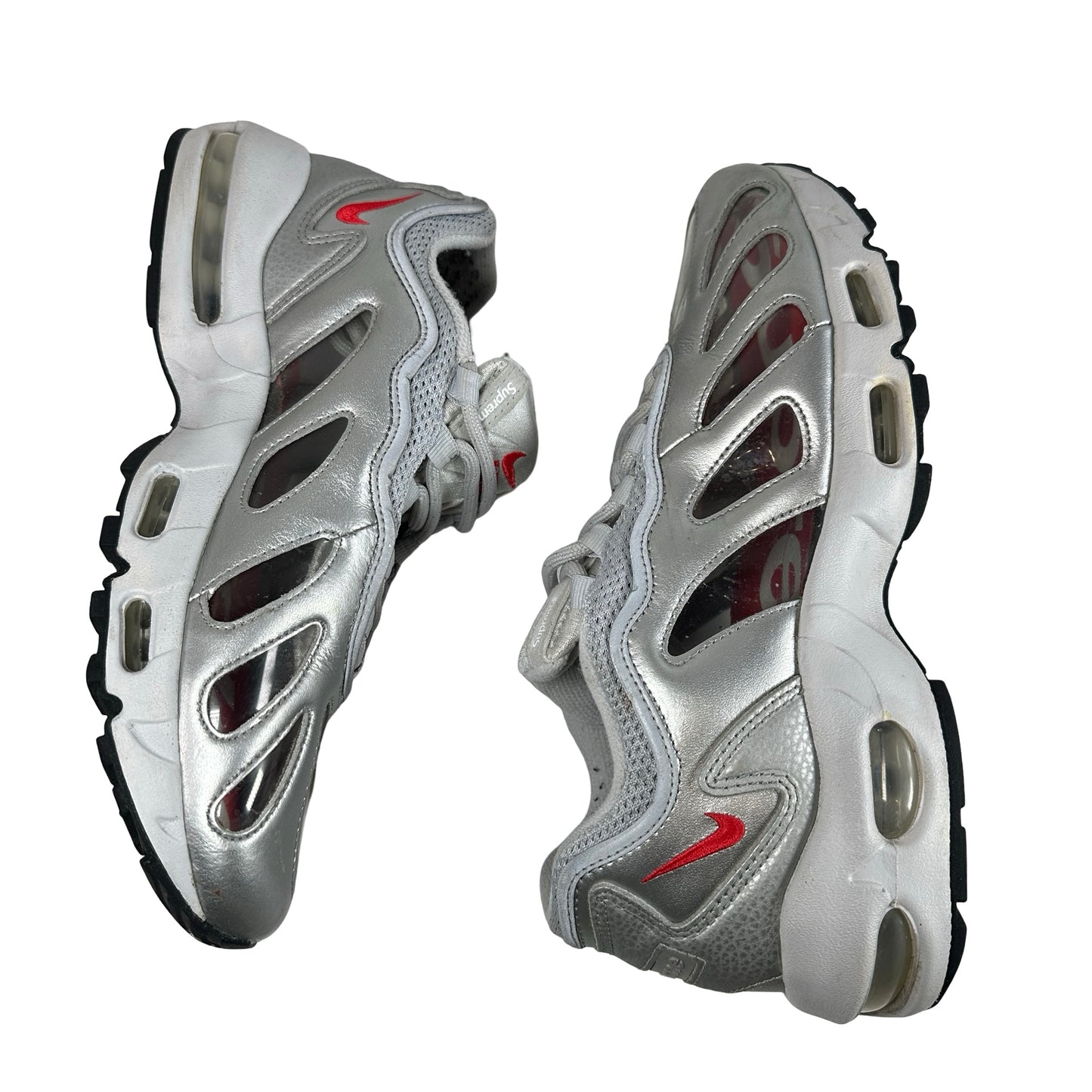 CV7652 001 Nike Air Max 96 Supreme Silver Bullet [USED] - 8 M (Used) (No Box)