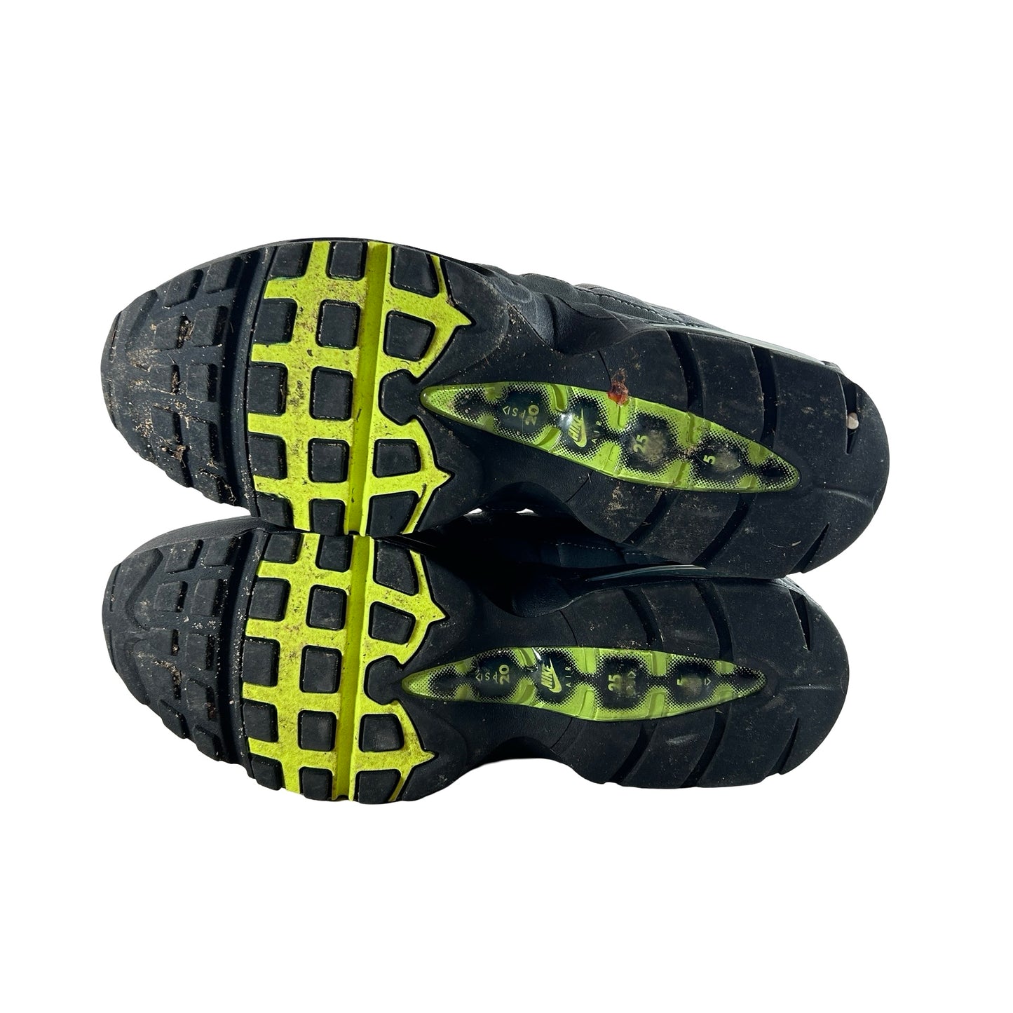 HM4740 001 Nike Air Max 95 OG Big Bubble Neon (2025) [USED] - 11 M (Used) (No Box)