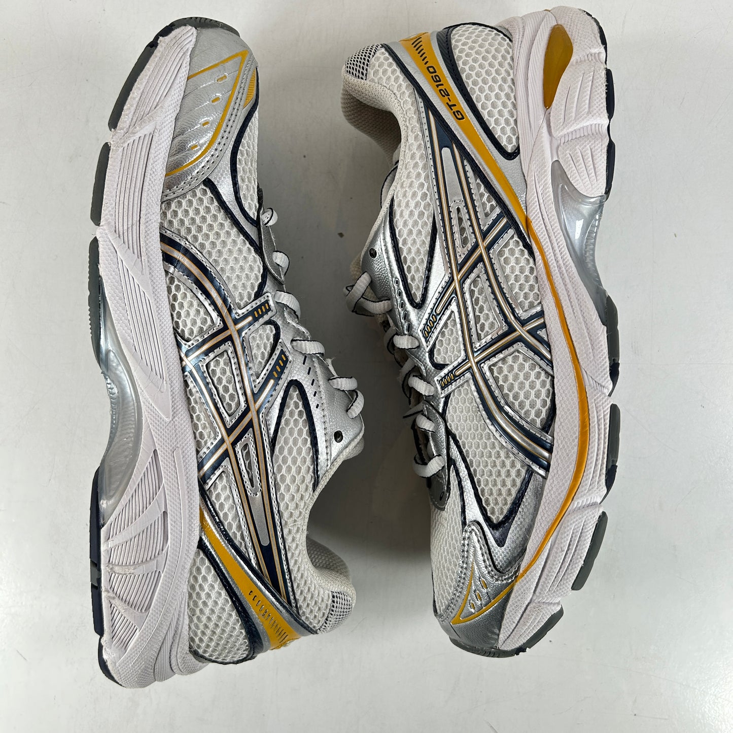 1203A275 102 ASICS GT-2160 Blanco Plata pura Oro