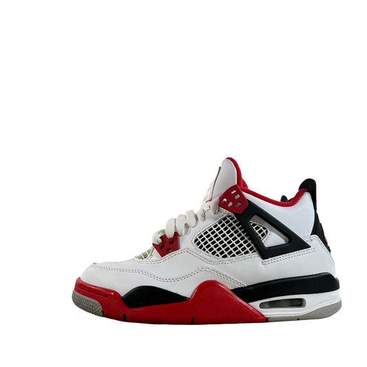408452 160 Jordan 4 Retro Fire Red (2020) (GS) [USED] - 4.5 Y (Used3)