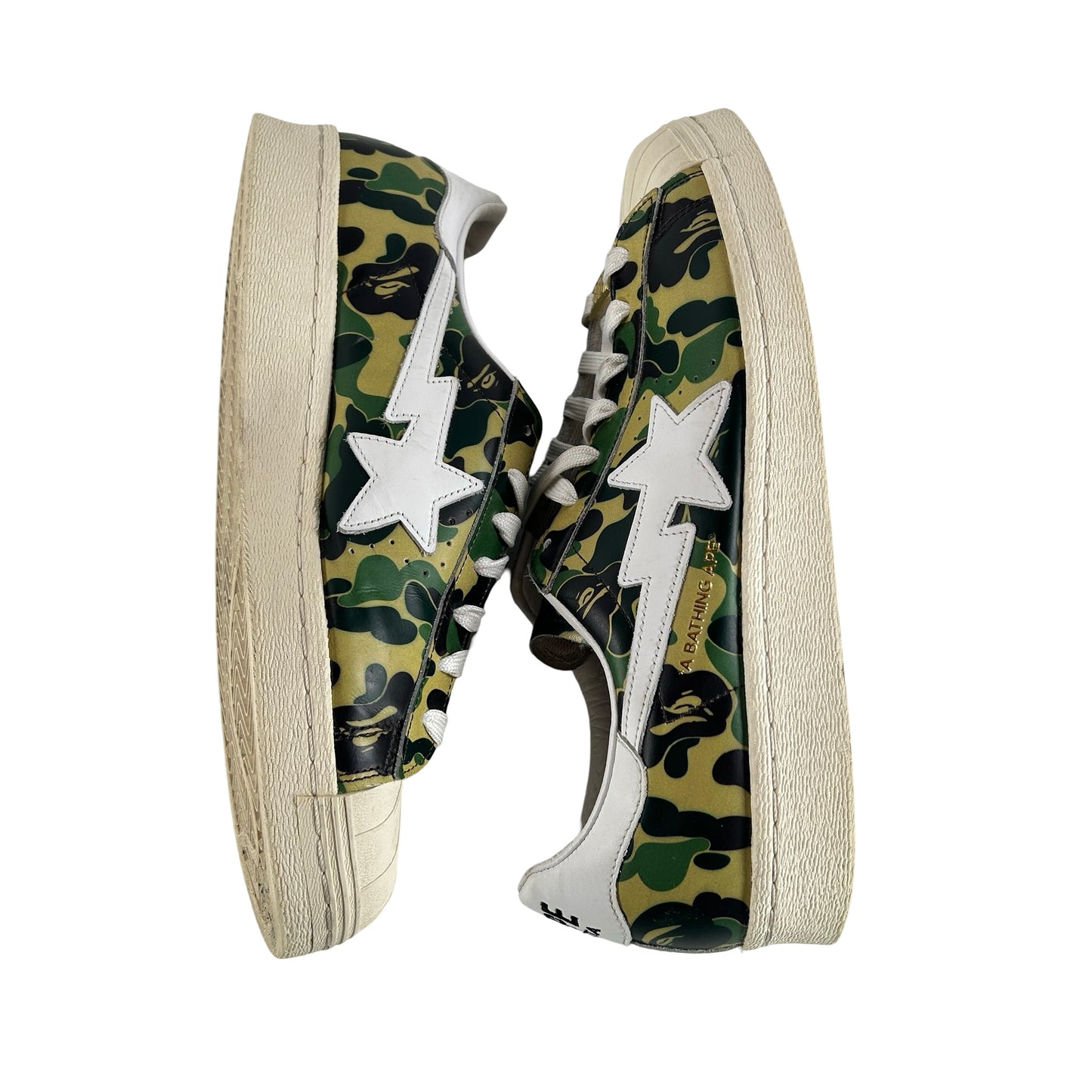 GZ8981 adidas Superstar Bape ABC Camo Green [USED] - 10 (Used) (No Box)