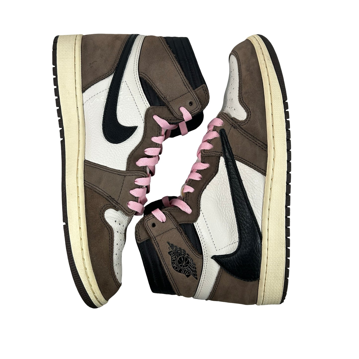CD4487 100 Jordan 1 Retro High OG SP Travis Scott Mocha [USED] - 10 M (Used)