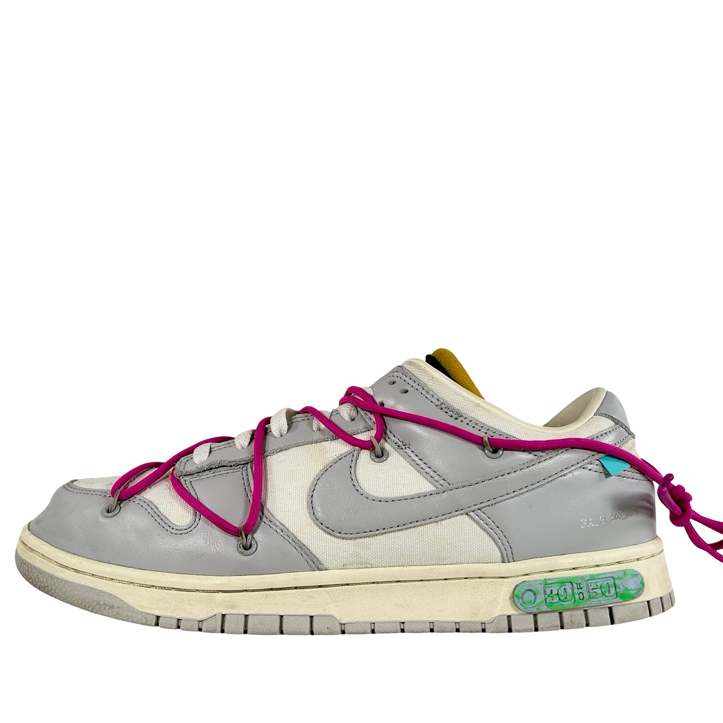 DM1602 122 Nike Dunk Low Off-White Lot 30 [USED] - 12 M (Used)