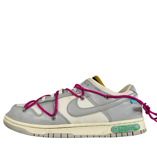 DM1602 122 Nike Dunk Low Off-White Lot 30 [USED] - 12 M (Used)