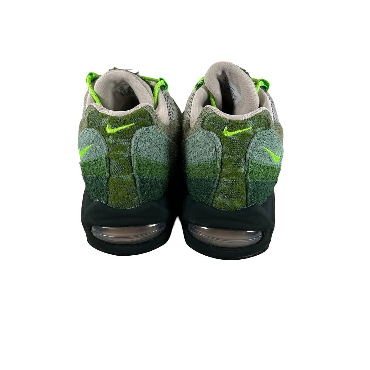 IQ3986 300 Nike Air Max 95 Big Bubble Ducks of a Feather Oregon Ducks The Woods [USED] - 8.5 M (Used3)