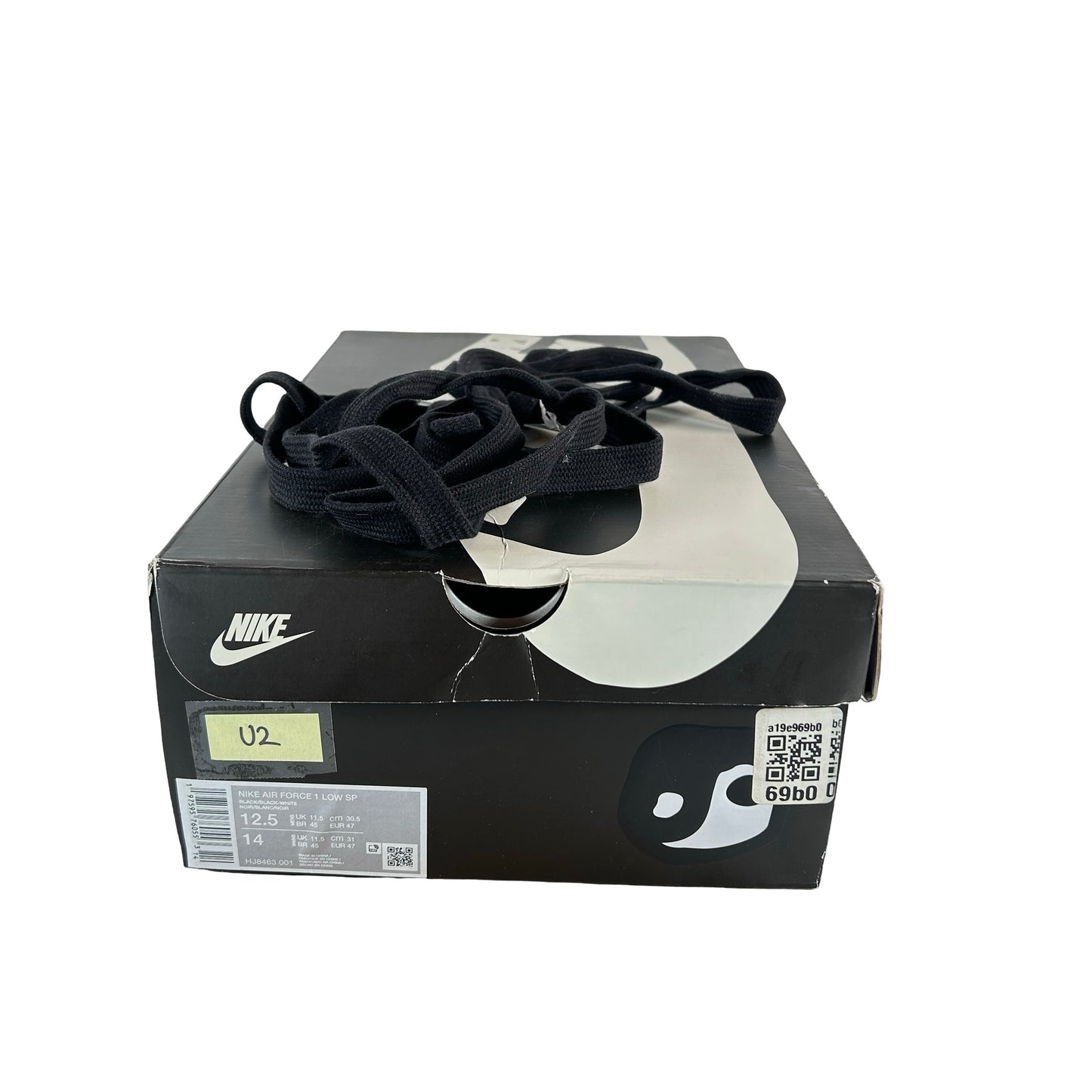 HJ8463 001 Nike Air Force 1 Low Cactus Plant Flea Market Black (2024) [USED] - 12.5 M (Used2)