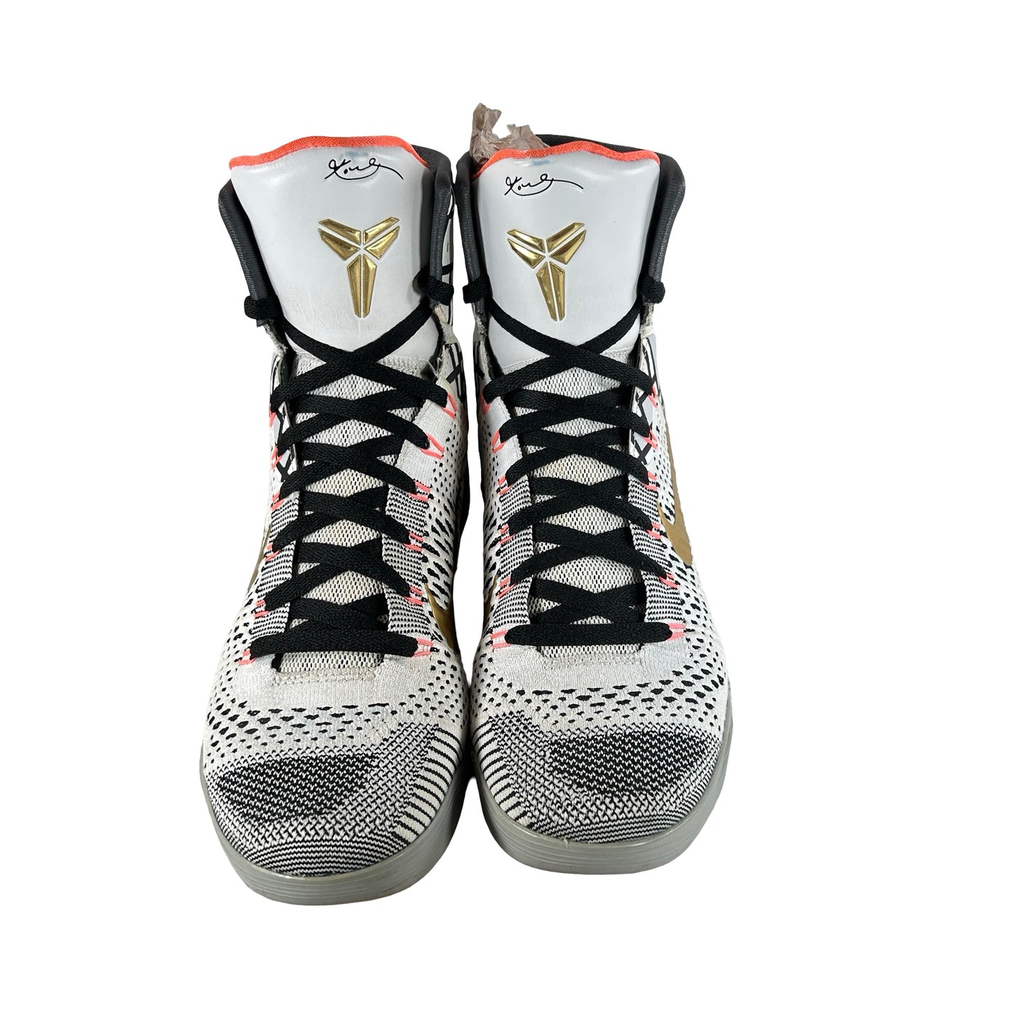 630847 100 Nike Kobe 9 Elite Gold Fundamentals [USED] - 8.5 M (Used)