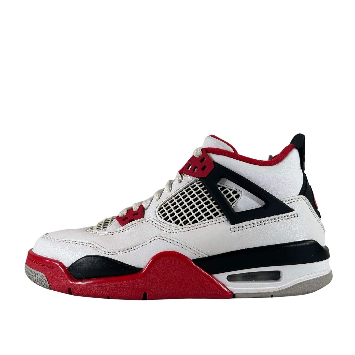 408452 160 Jordan 4 Retro Fire Red (2020) (GS) [USED] - 5 Y (Used)