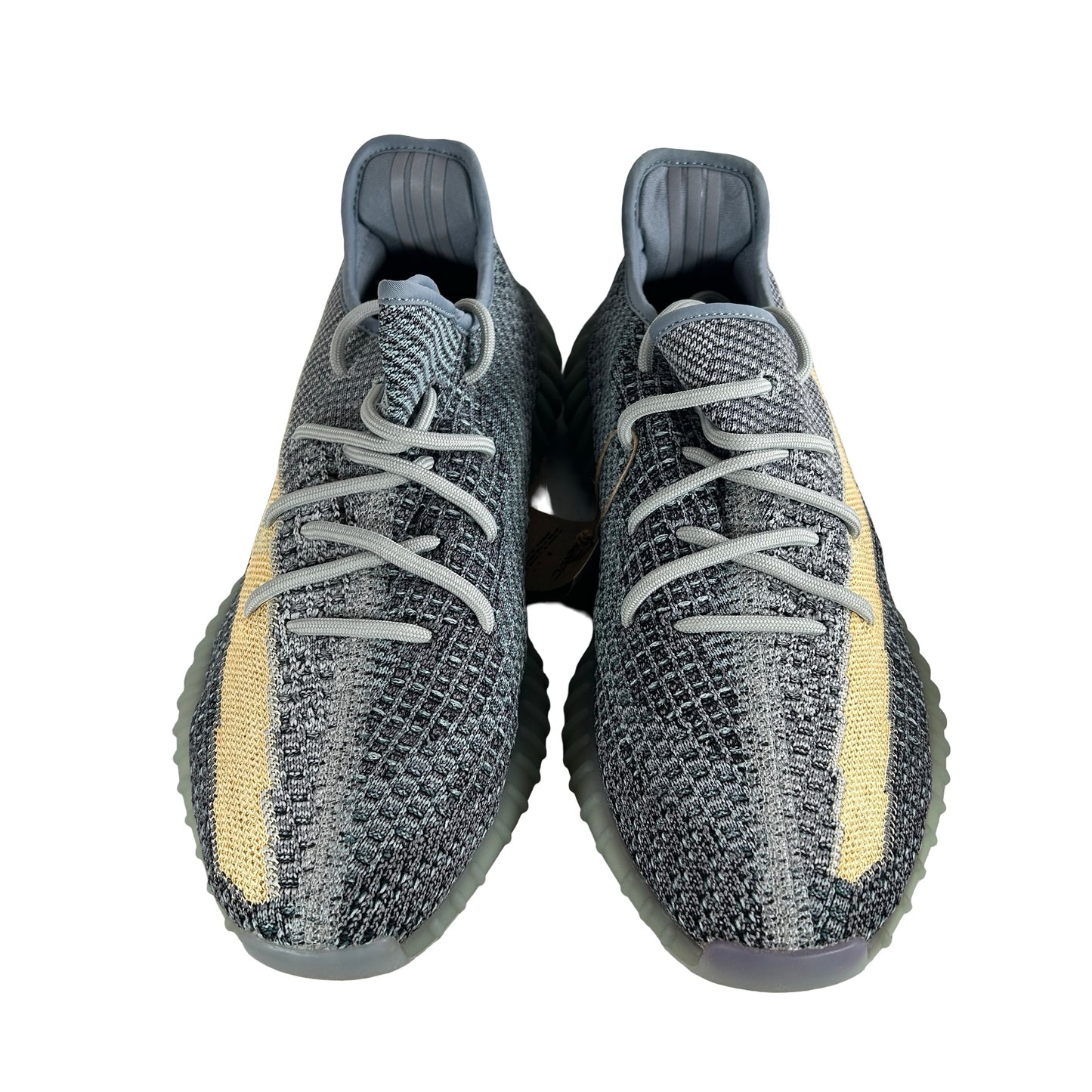 GY7657 adidas Yeezy Boost 350 V2 Ash Blue - 10.5 M (Dye Bleeding)