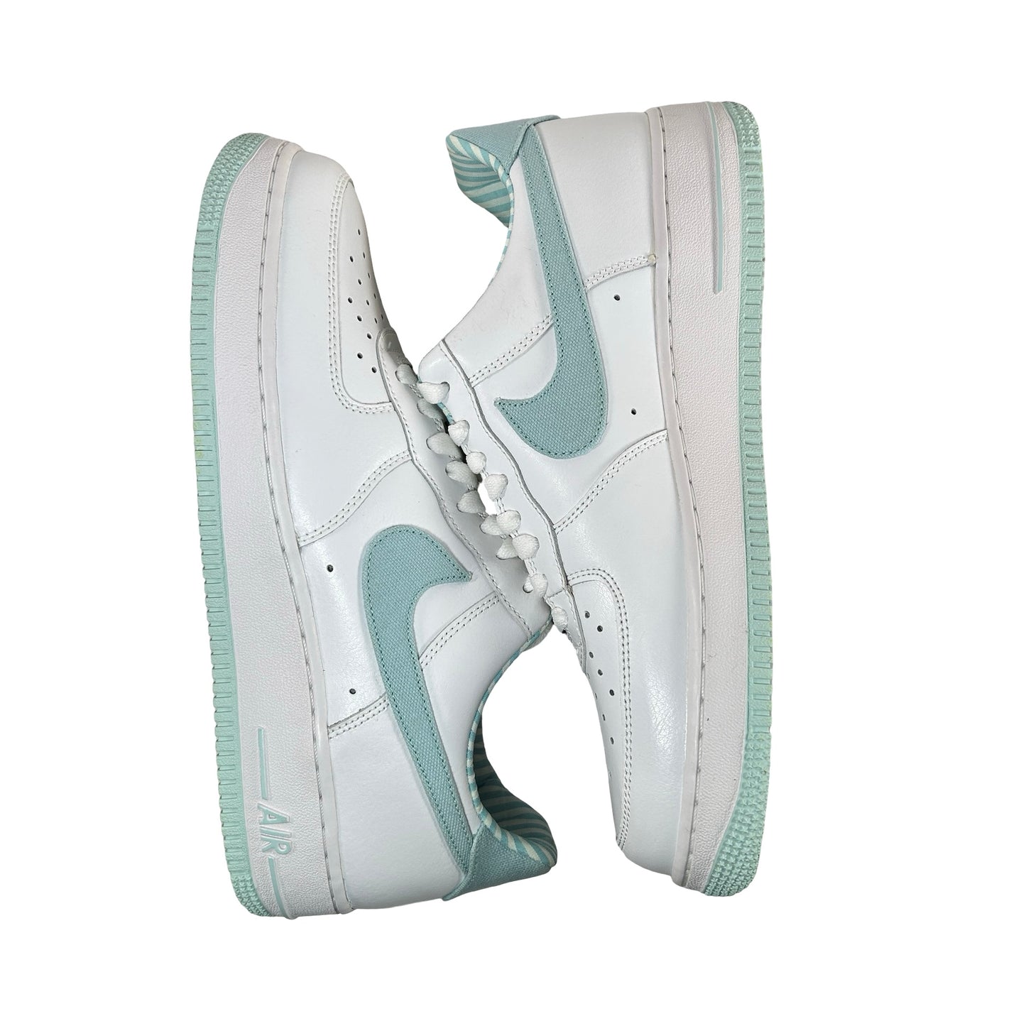 315115 136 Nike Air Force 1 White Julep Green Glow 2012 (Women's)