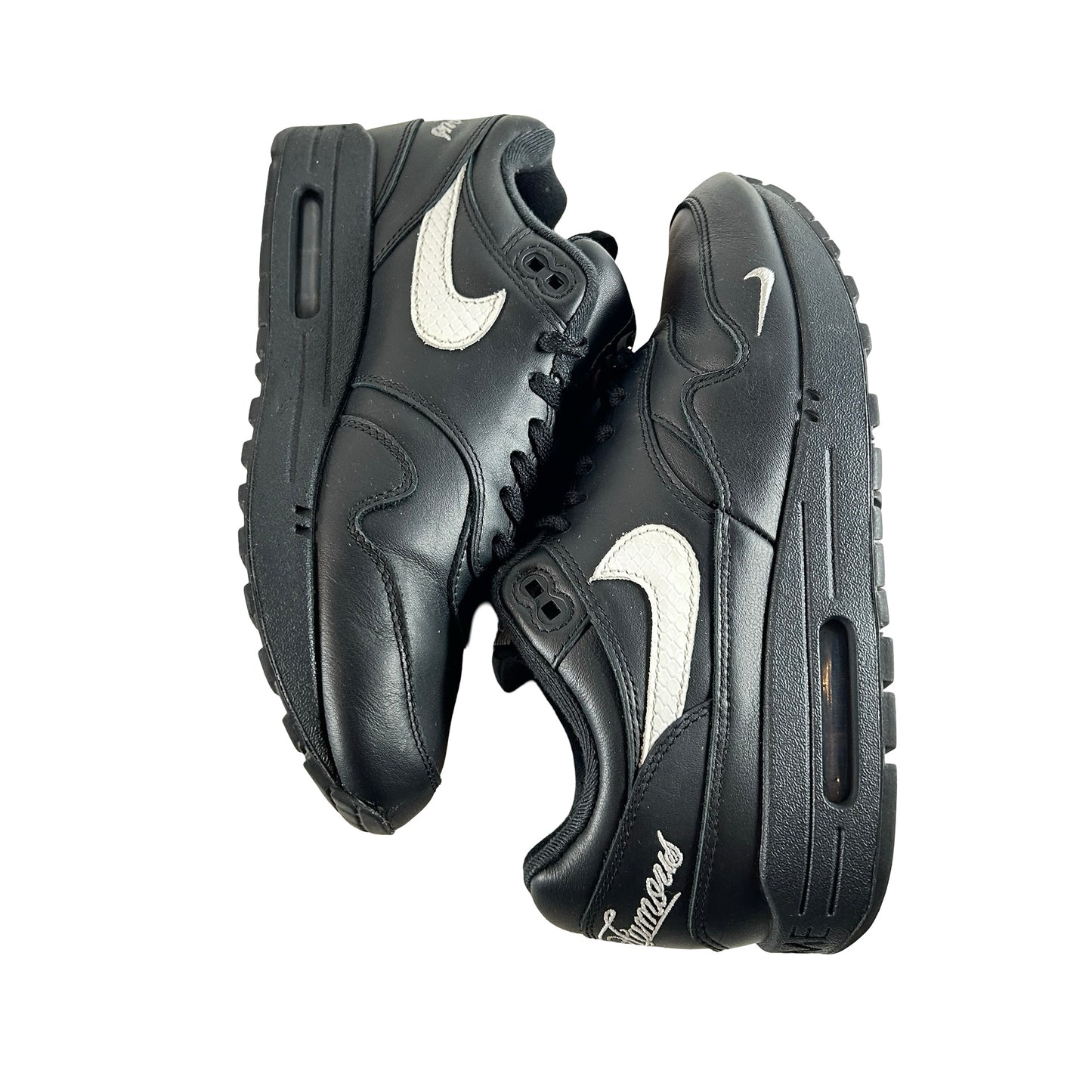 HF8813 001 Nike Air Max 1 '87 SP Supreme Black White [USED] - 8 M (Used2)