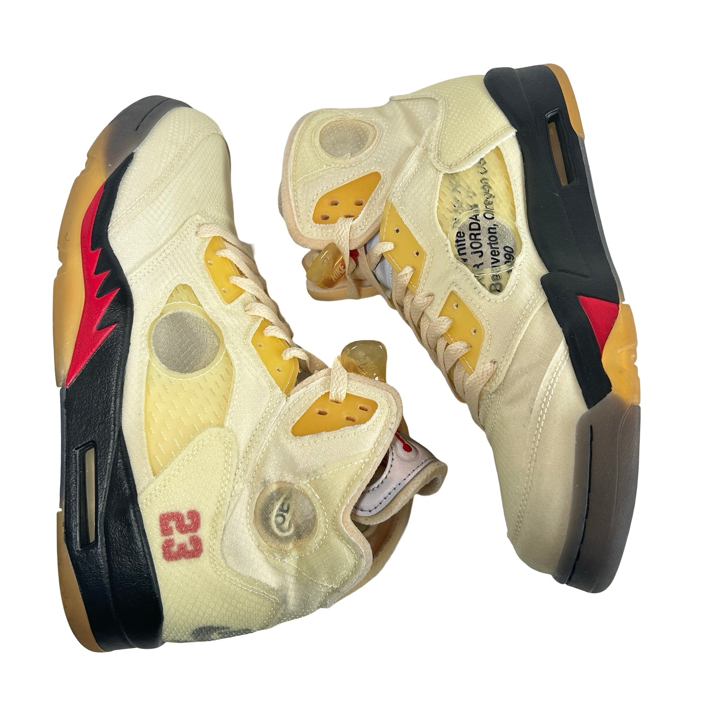 DH8565 100 Jordan 5 Off-White Sail [USED] - 9.5 M (VNDS)