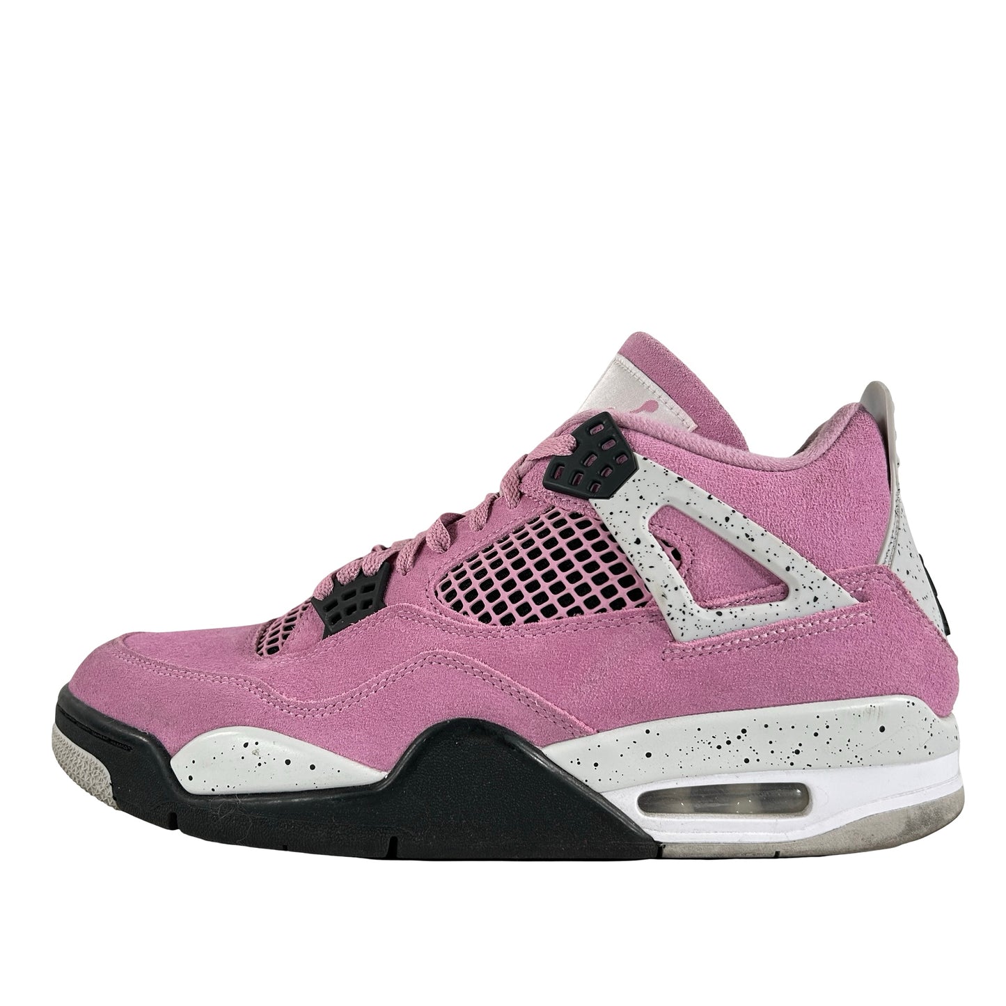 AQ9129 501 Jordan 4 Retro Orchid (Women's) [USED] - 11.5 W (Used)