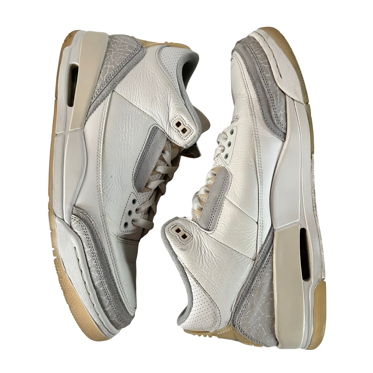 FJ9479 100 Jordan 3 Retro Craft Ivory [USED] - 11 M (Used) (No Box)