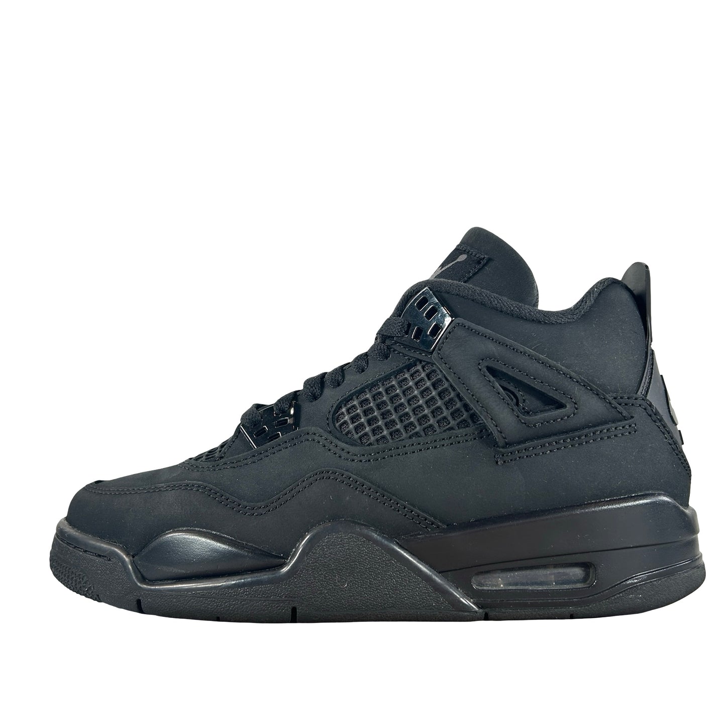 IB4171 010 Jordan 4 Retro Black Cat (2025) (GS) [USED] - 6.5 Y (Used)