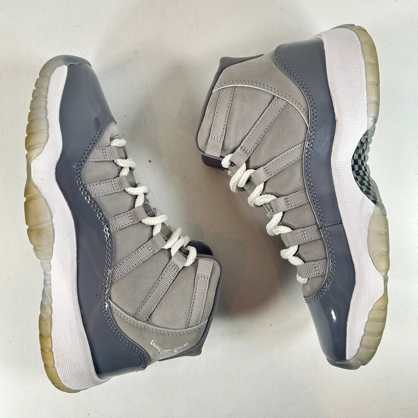 378038 005 Jordan 11 Cool Grey (2021) GS [USED] - 4 Y (Used2)