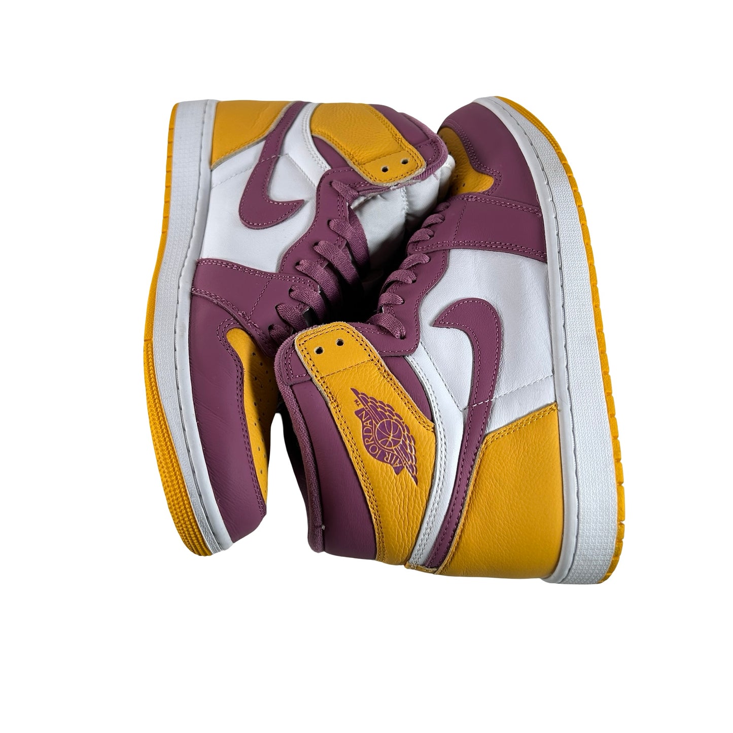 555088 706 Jordan 1 Retro High OG Brotherhood [USED] - 11 M (Used)