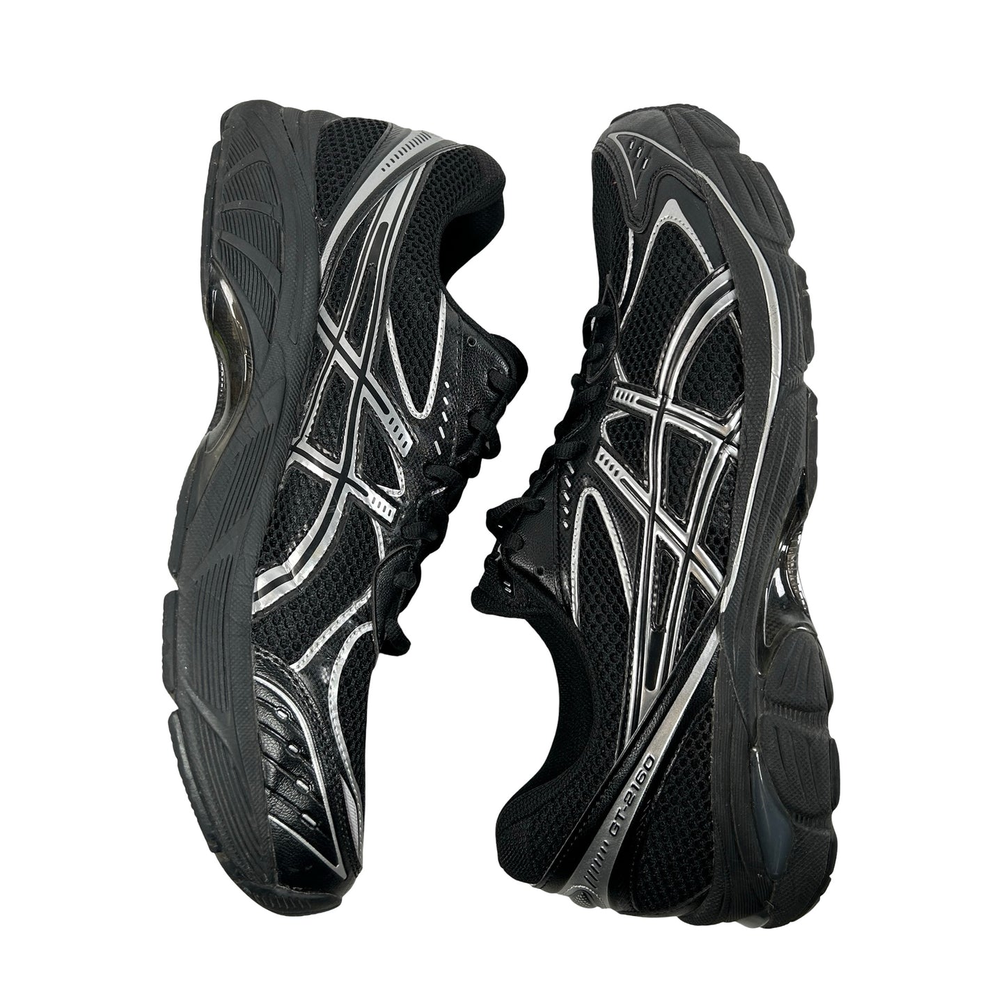 1203A275 001 ASICS GT-2160 Black Pure Silver [USED] - 13 M (Used)