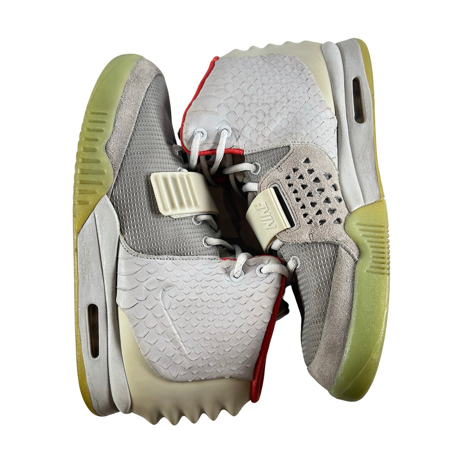 508214 010 Nike Air Yeezy 2 Pure Platinum [USED] - 10 M (Used) (Replace Box)