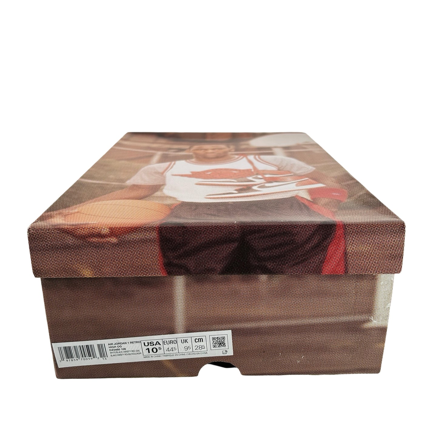 DZ5485 106 Air Jordan 1 High OG Black Toe Reimagined [USED] - 10.5 M (Used)