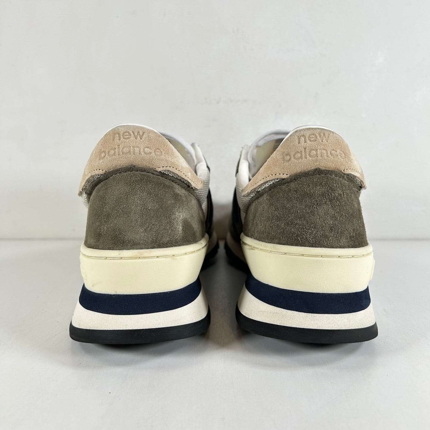 M990WG1 New Balance 990v1 MiUSA Grey Blue [USED] - 8.5 M (Used)