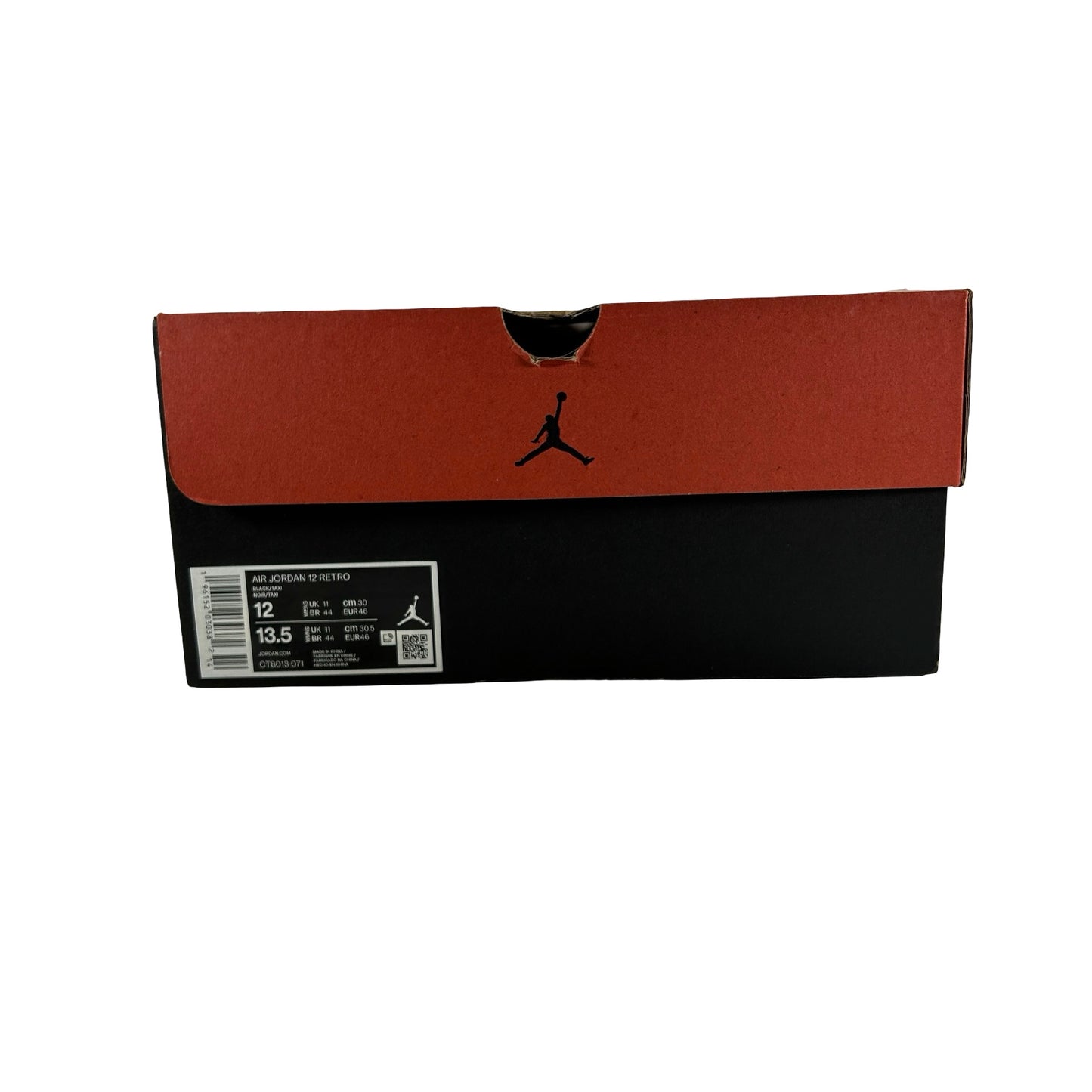 CT8013 071 Jordan 12 Retro Black Taxi [USED] - 12 M (Used)