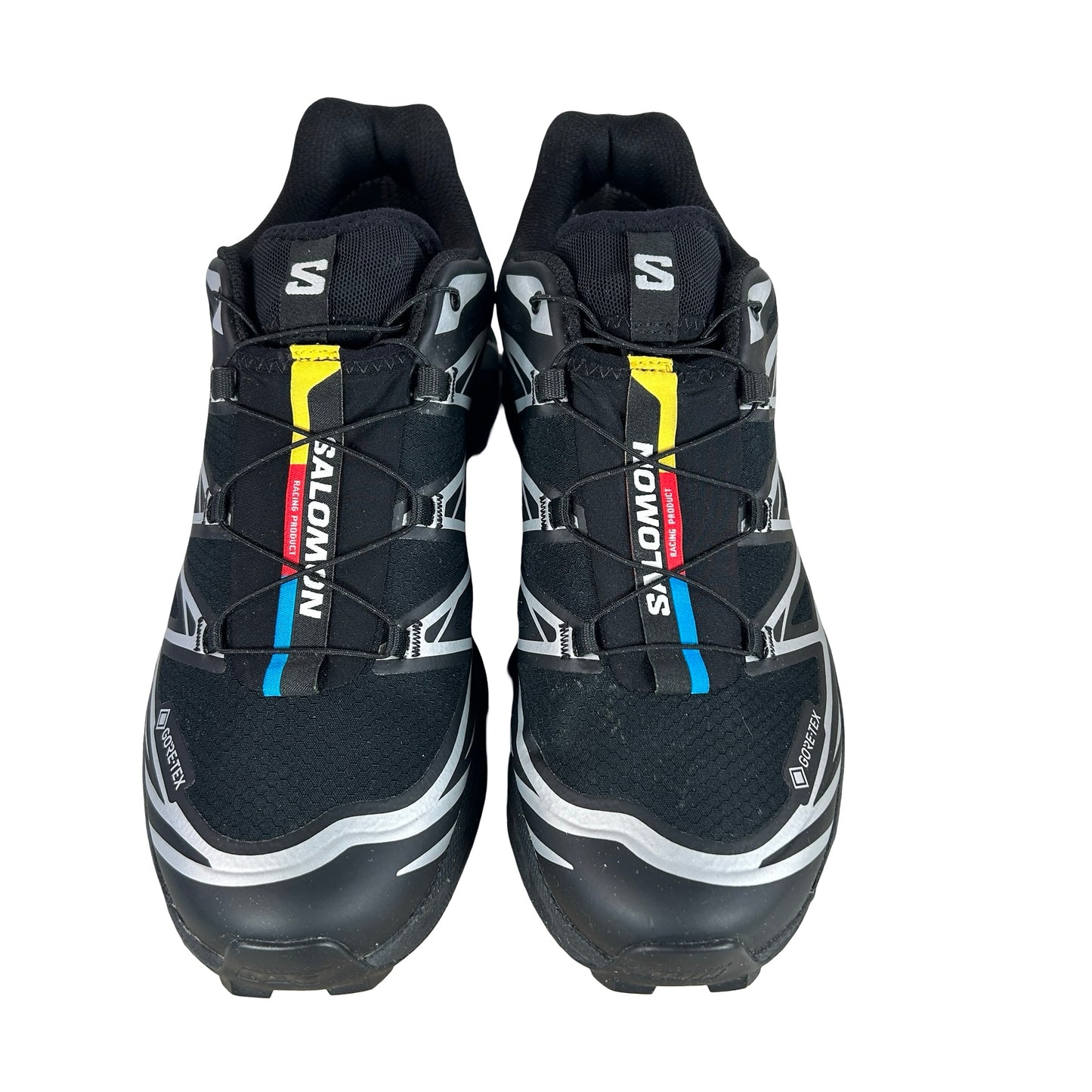 L47450600 Salomon XT-6 Gore-Tex Black Silver [USED] - 9 M (Used)