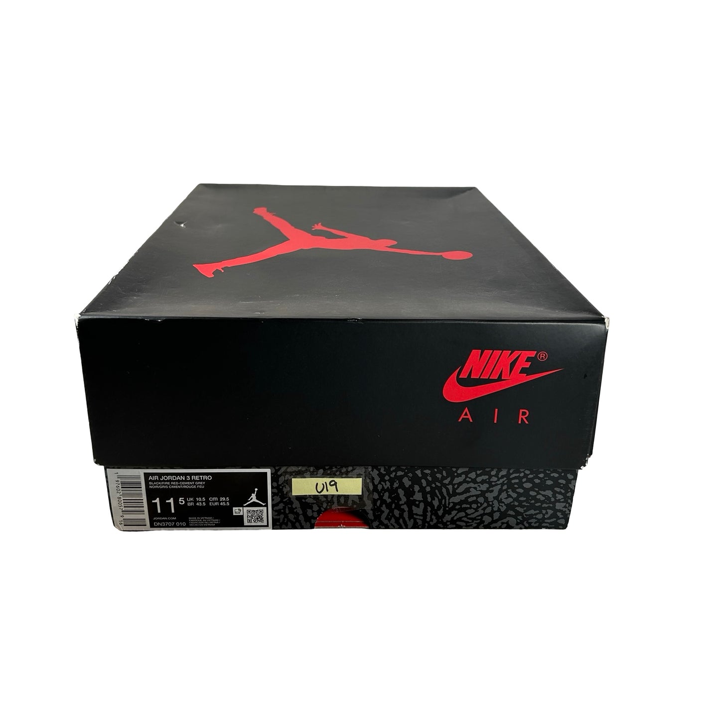 DN3707 010 Jordan 3 Retro Black Cement Reimagined (2024) [USED] - 11.5 M (Used19)