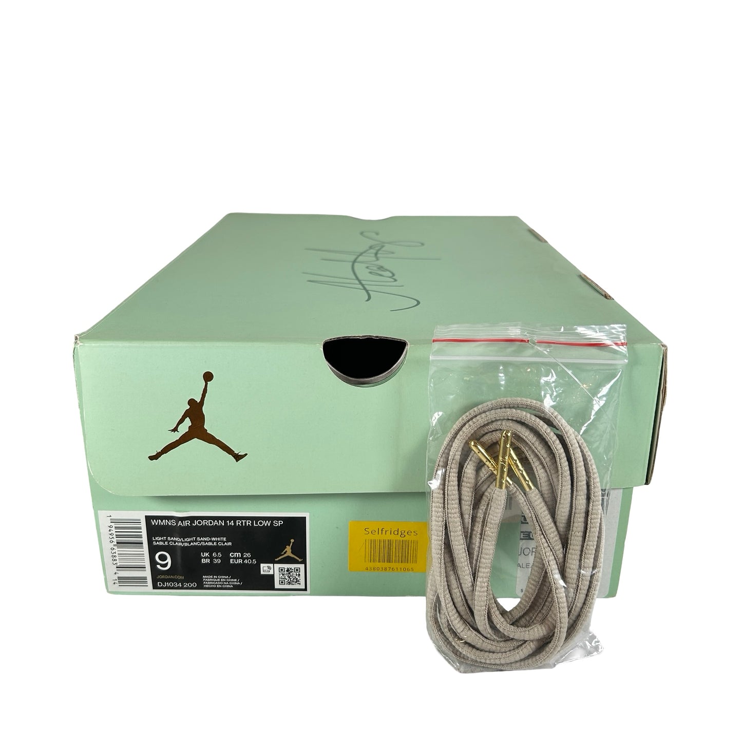 DJ1034 200 Jordan 14 Retro Aleali May Fortune (W) [USED] - 9 W (Used)