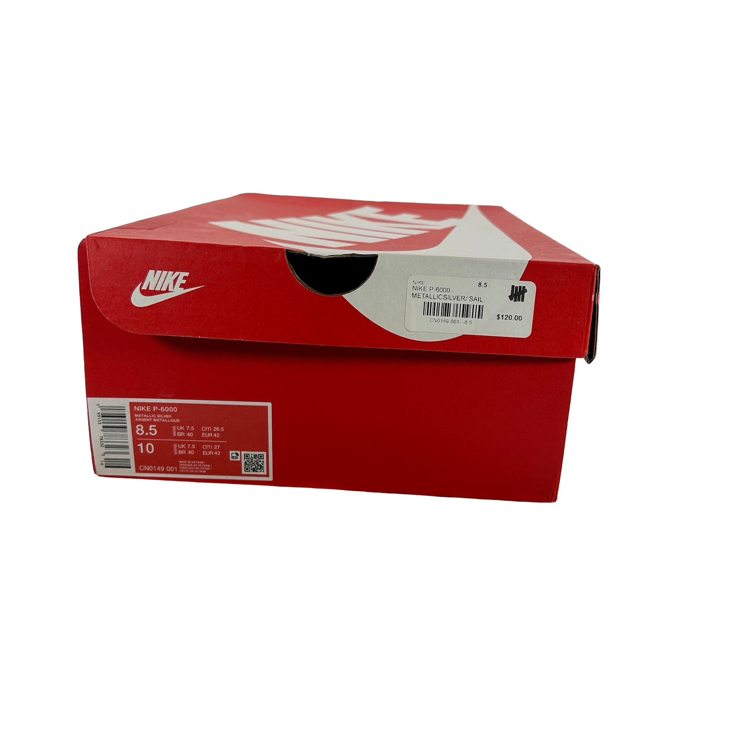 CN0149 001 Nike P-6000 Metallic Silver [USED] - 8.5 M (Used)