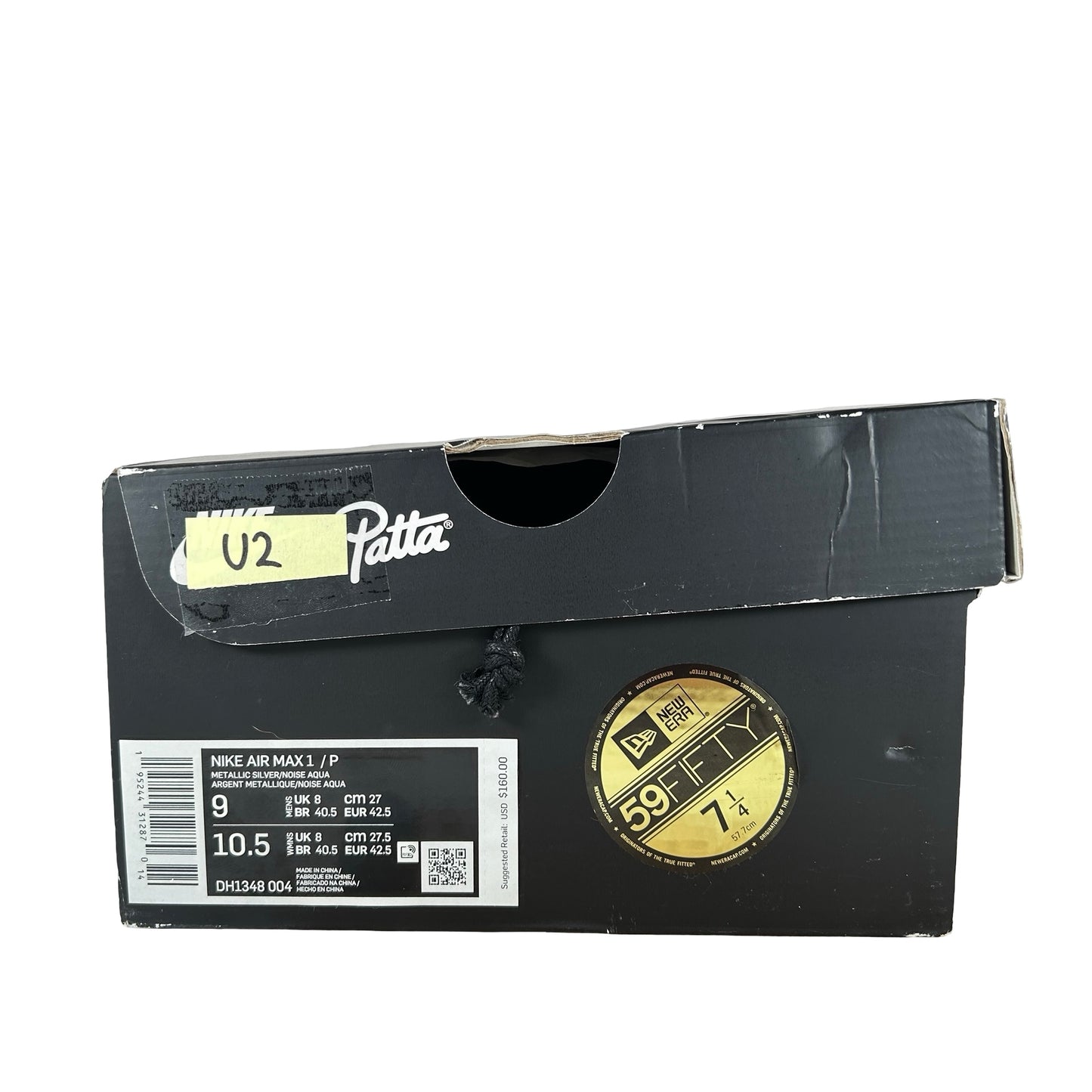 DH1348 004 Nike Air Max 1 Patta Waves Noise Aqua [USED] - 9 M (Used2)