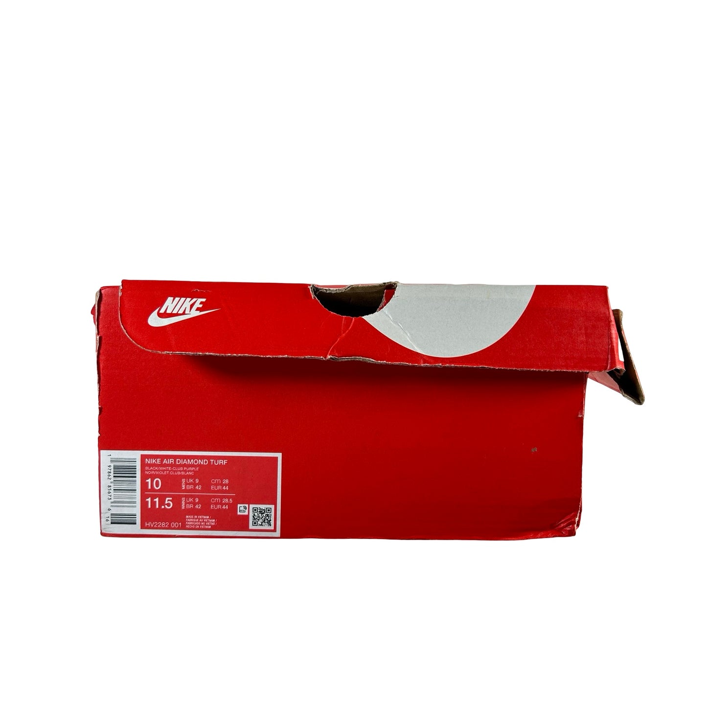 HV2282 001 Nike Air Diamond Turf Ravens (2025) [USED] - 10 M (Used)