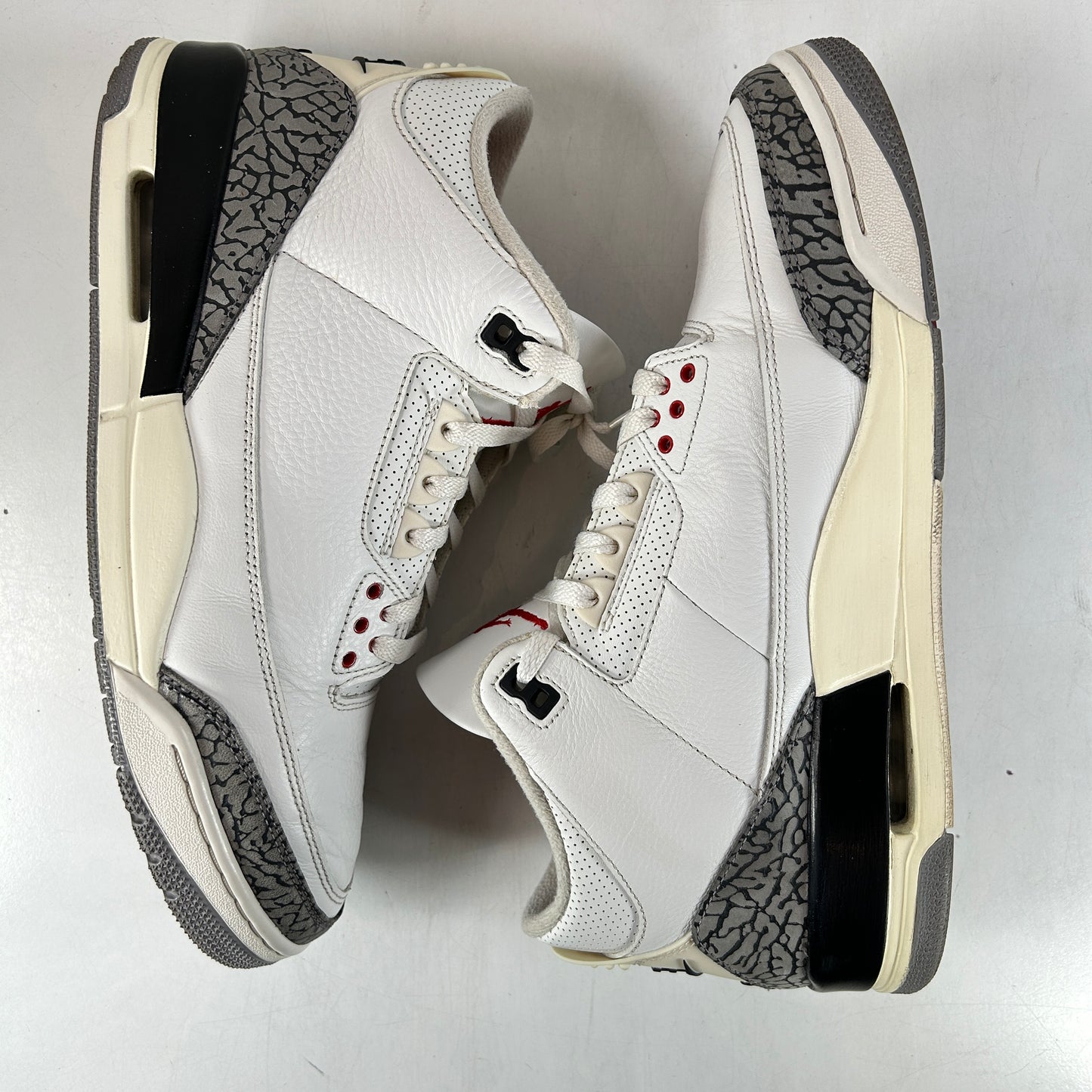 DN3707 100 Jordan 3 Retro White Cement Reimagined [USED] - 11 M (Used7)