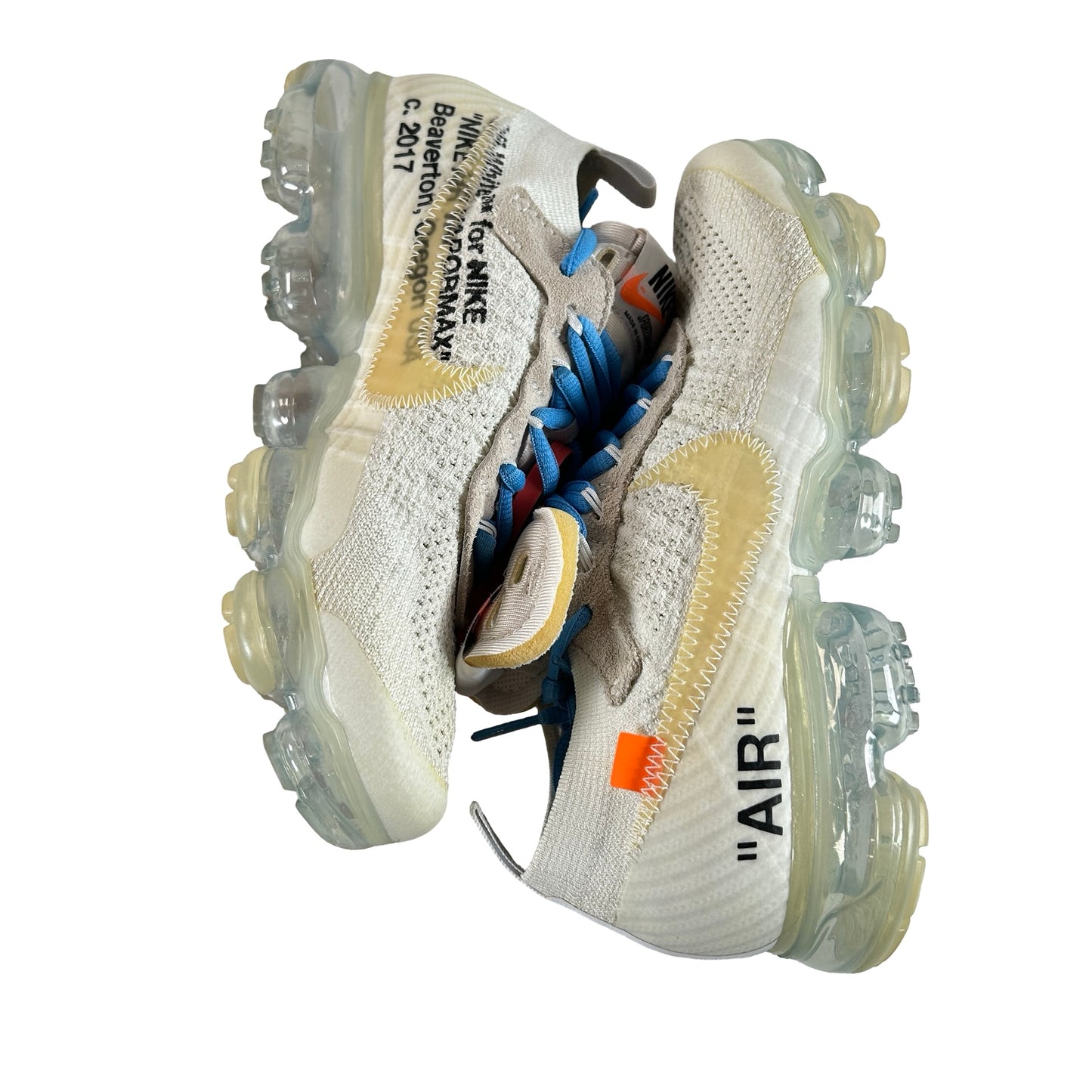 AA3831 100 Vapormax Off-White White [USED] - 6 M (Used)