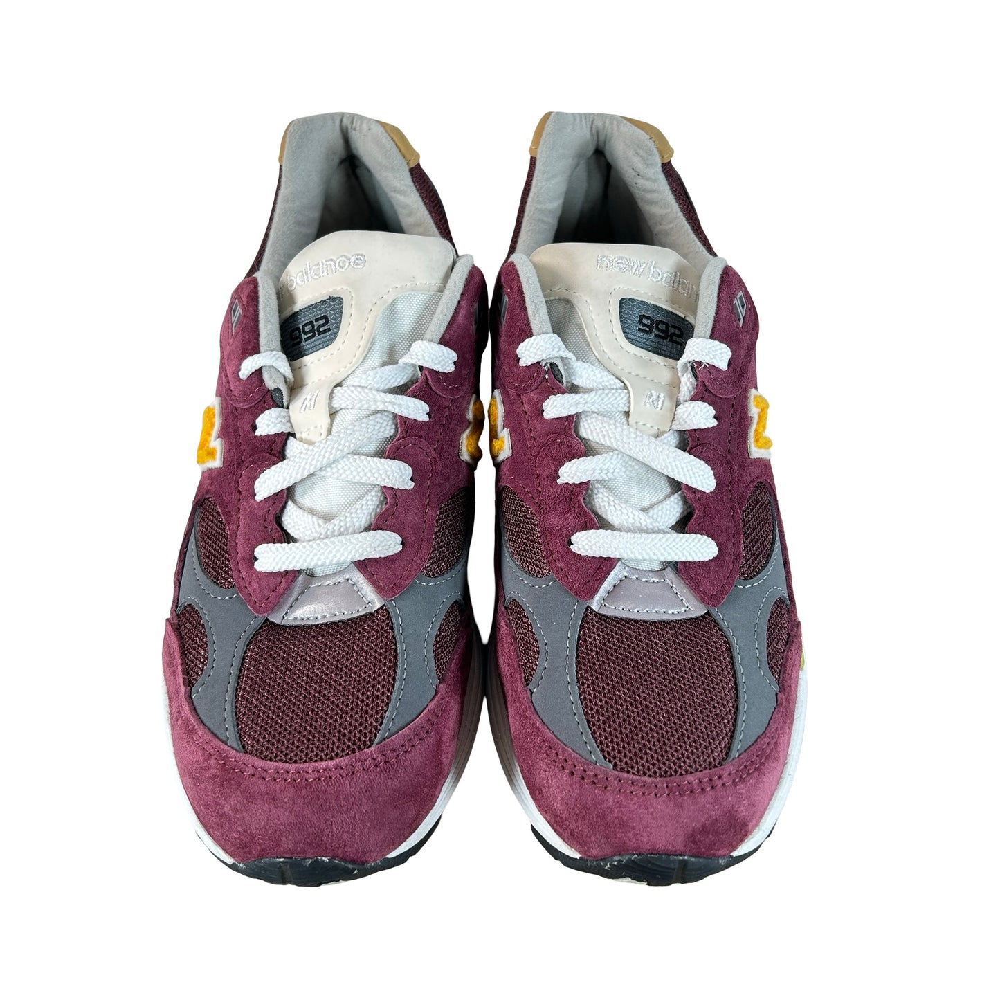 M992CA New Balance 992 Burgundy Gold [USED] - 8 M (Used)