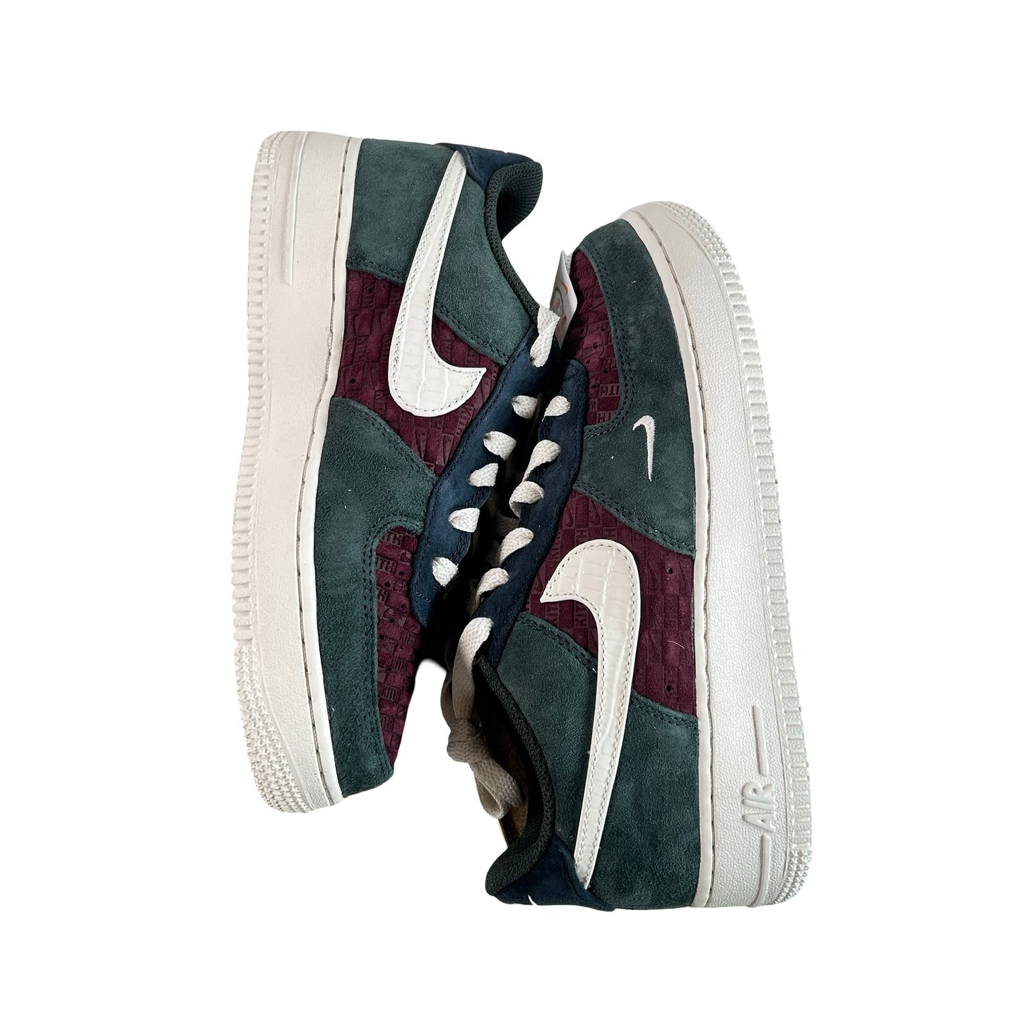 IM6037 600 Nike Air Force 1 Low Kith Night Maroon (GS)