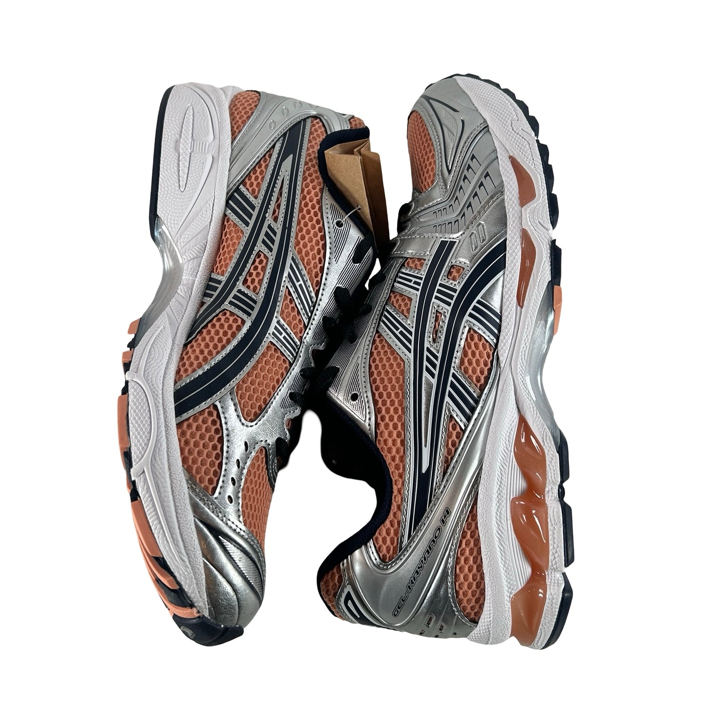 1203A537 201 ASICS Gel-Kayano 14 Sepia Pure Silver [USED] - 11 M (VNDS)