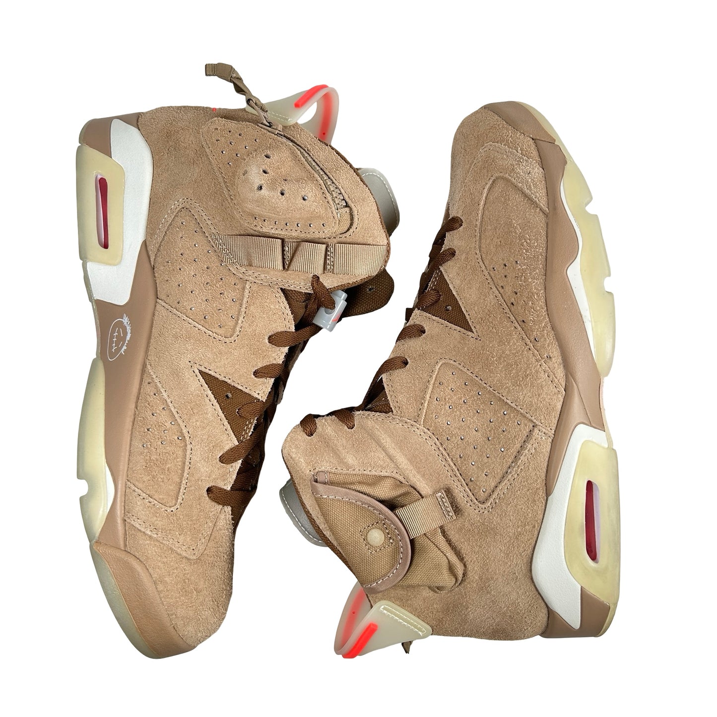 DH0690 200 Jordan 6 Retro Travis Scott British Khaki [USED] - 11 M (Used6)