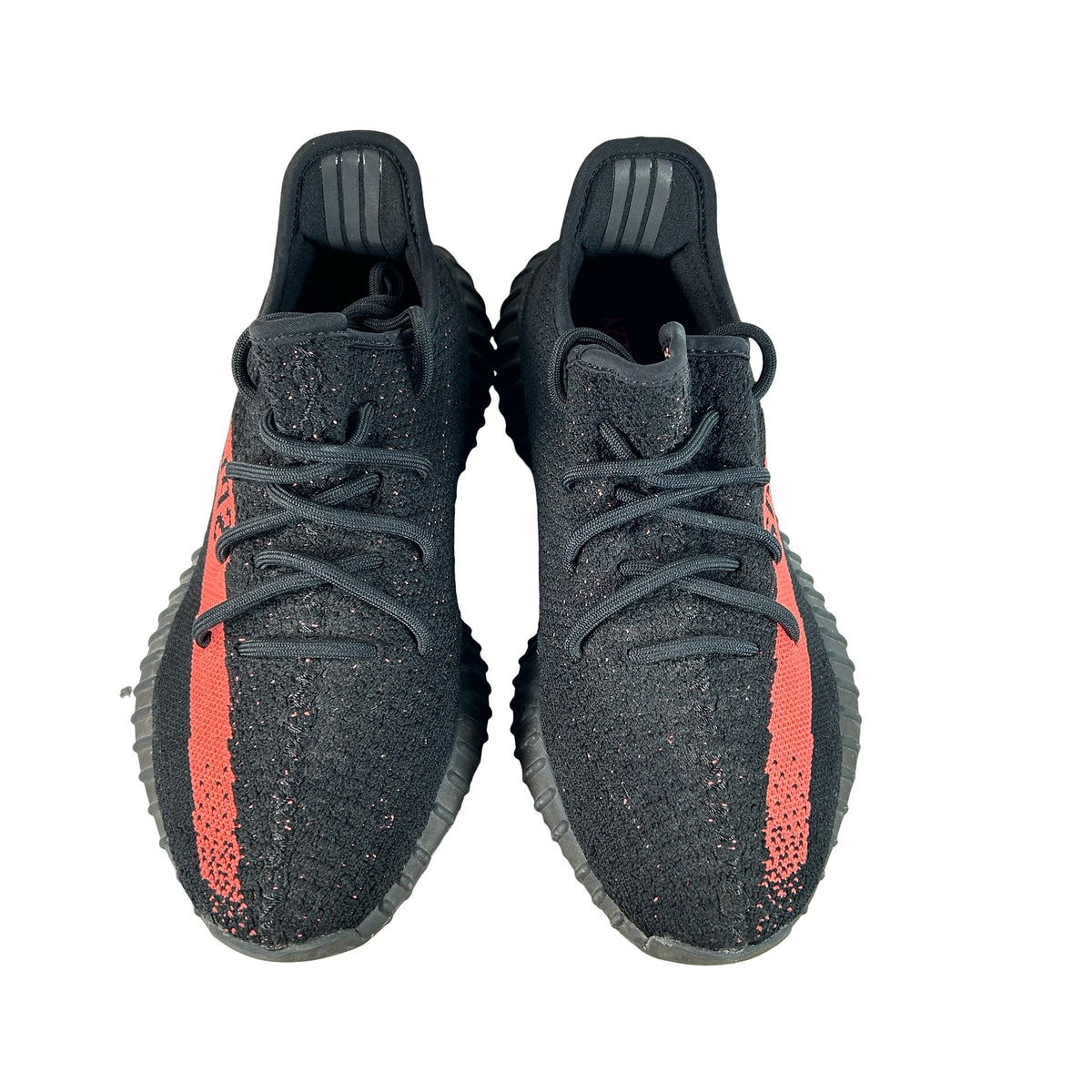 BY9612 Yeezy Boost 350 V2 Core Black Red [USED] - 8 M (Used)