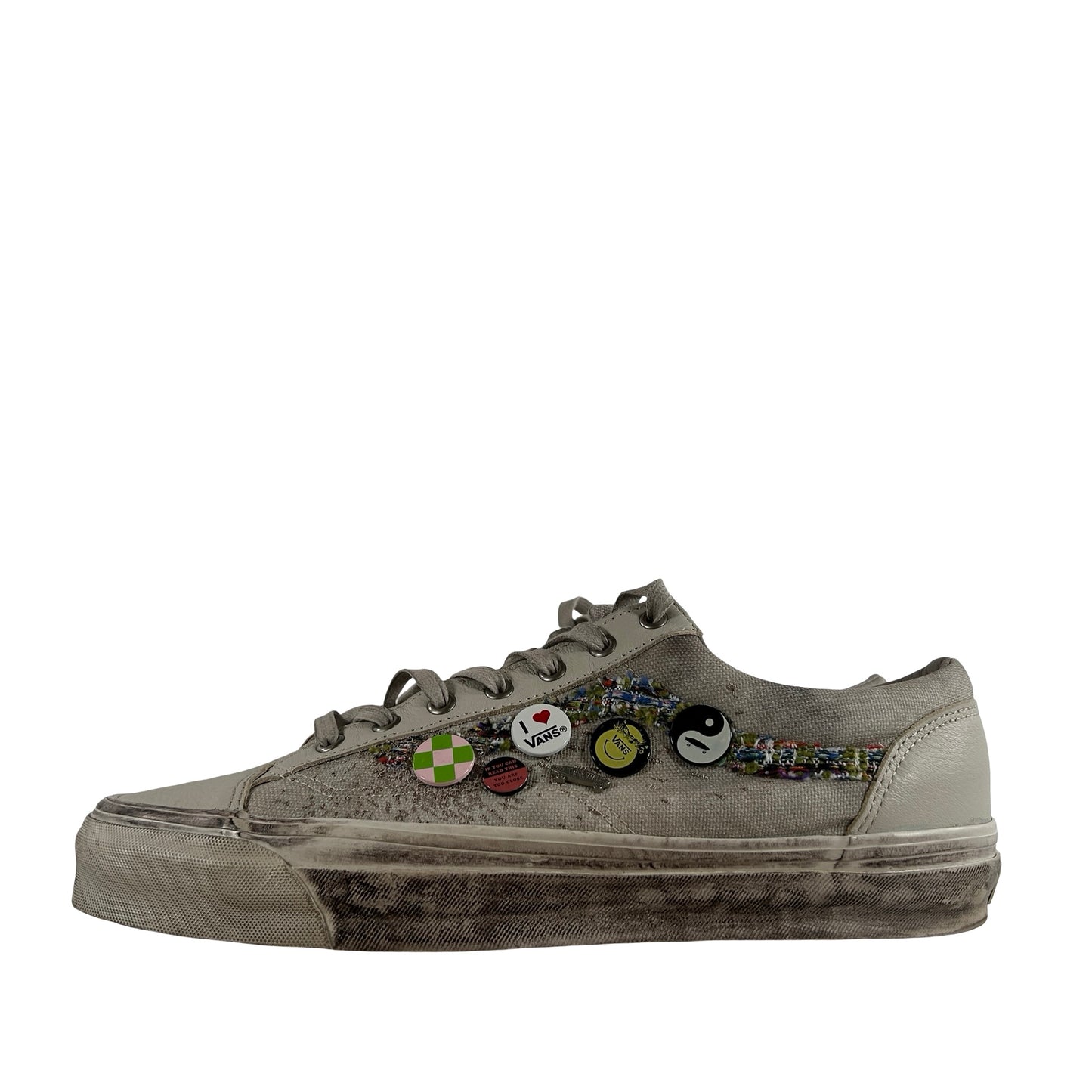 VN000E8V2N1 Vans Old Skool 36 LX Souvenir Oatmeal [USED] - 13 M (Used)