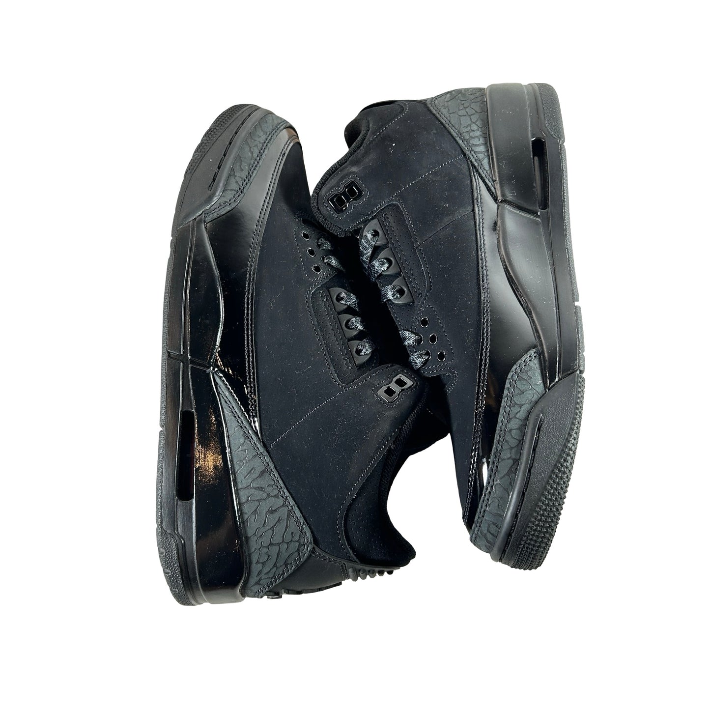 CT8532 001 Jordan 3 Retro Black Cat (2025) [USED] - 8.5 M (Used13) (Missing Insoles)