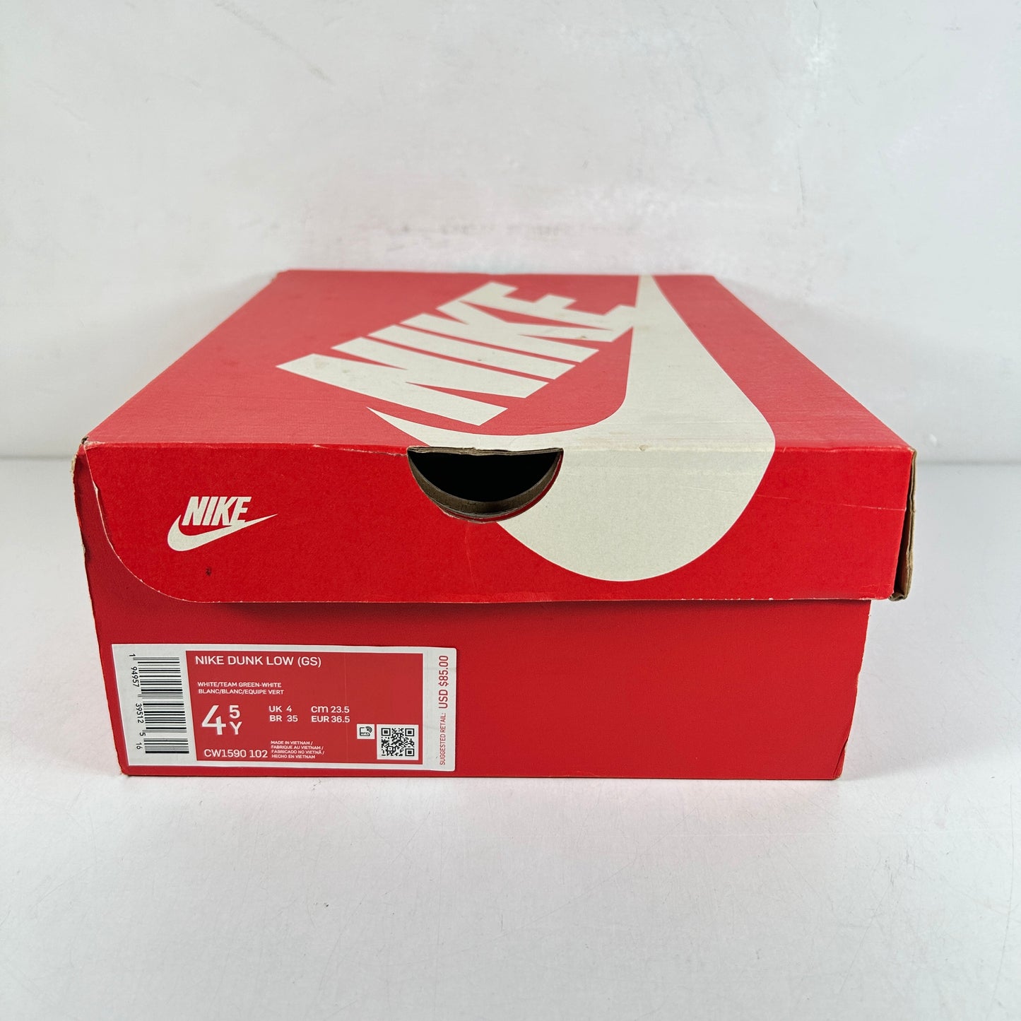 CW1590 102 Nike Dunk Low Michigan State (GS) [CONDITIONAL]